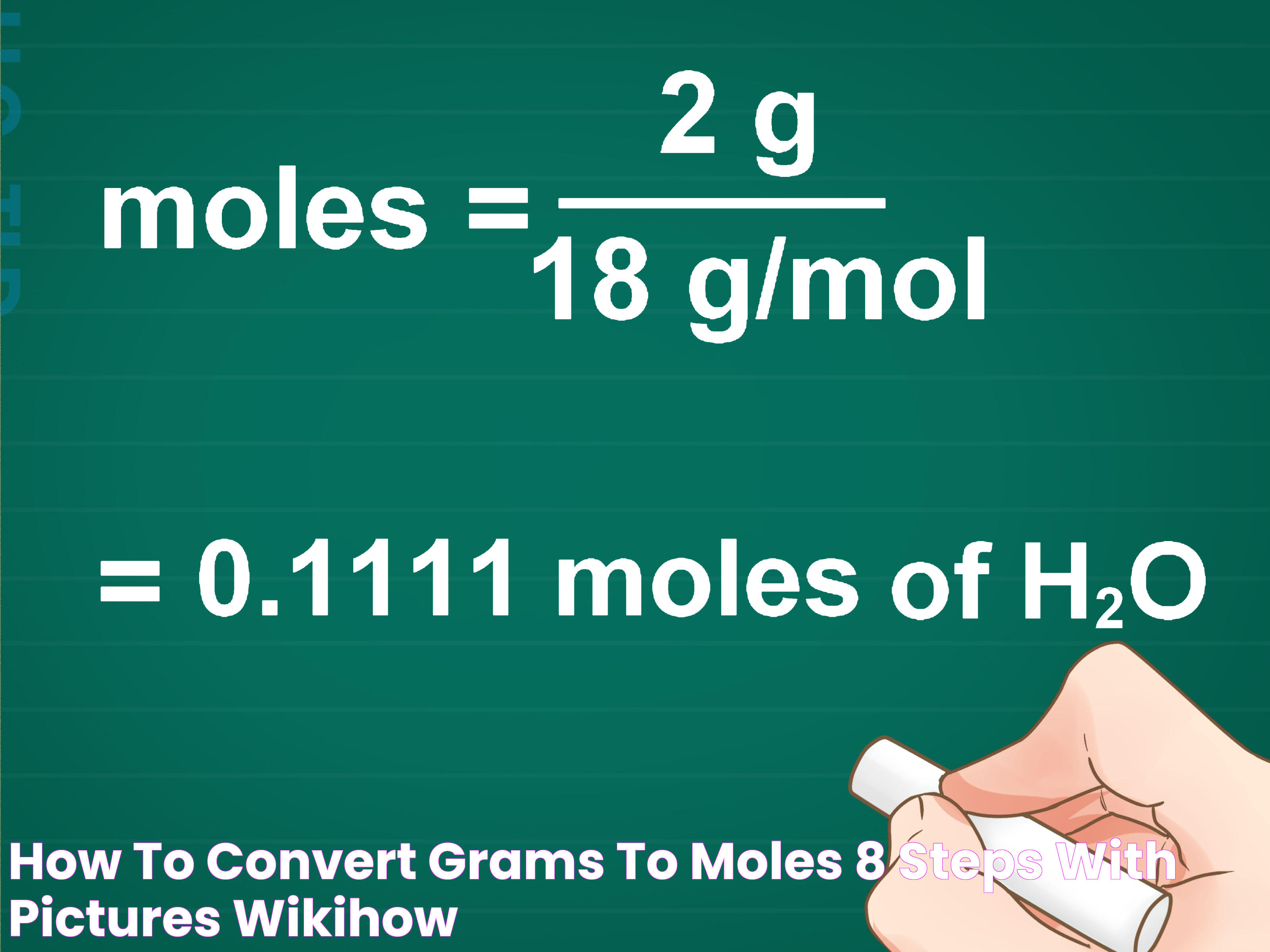 Mastering The Conversion: Moles To Grams And Grams To Moles