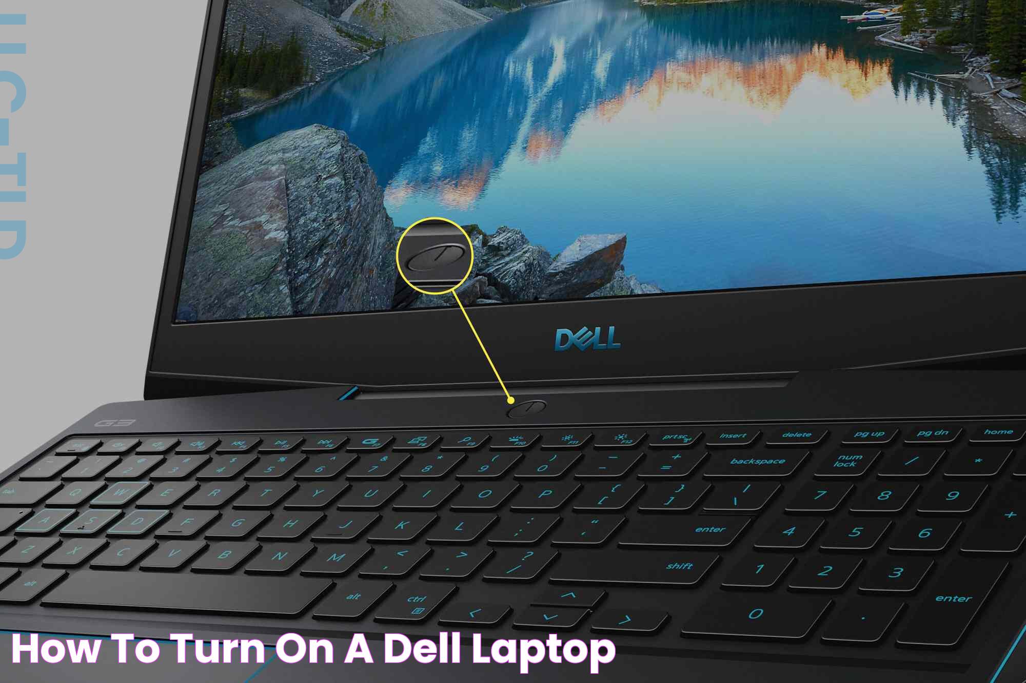 How to Turn On a Dell Laptop