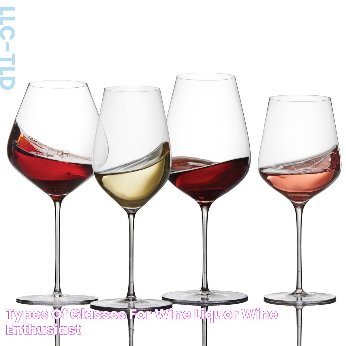 Guide To Different Types Of Wine Glasses For Optimal Tasting