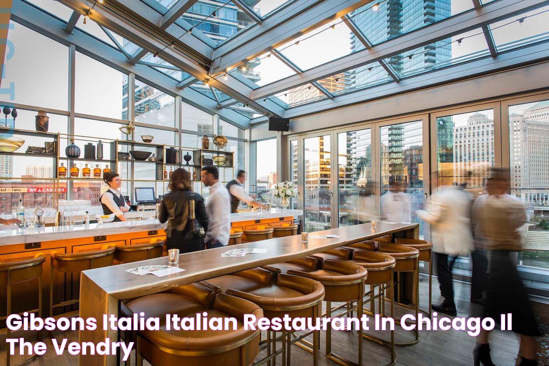 Indulge In Culinary Excellence: Gibsons Italia Chicago