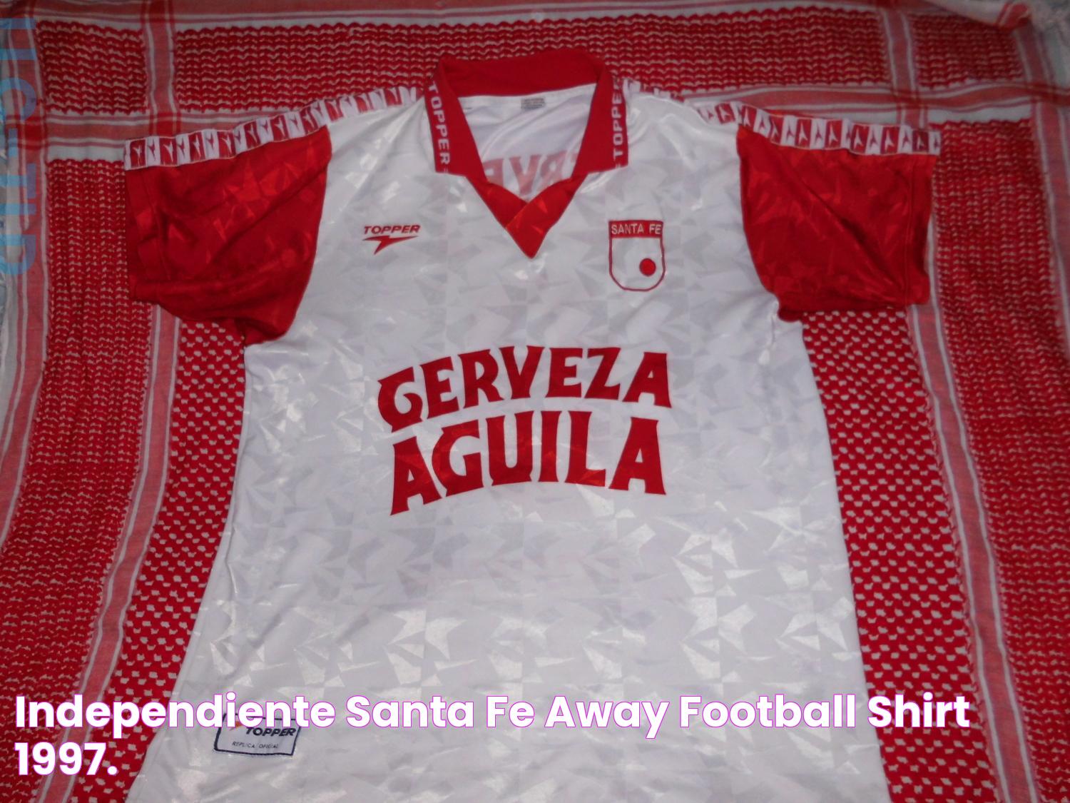 Independiente Santa Fe Away football shirt 1997.