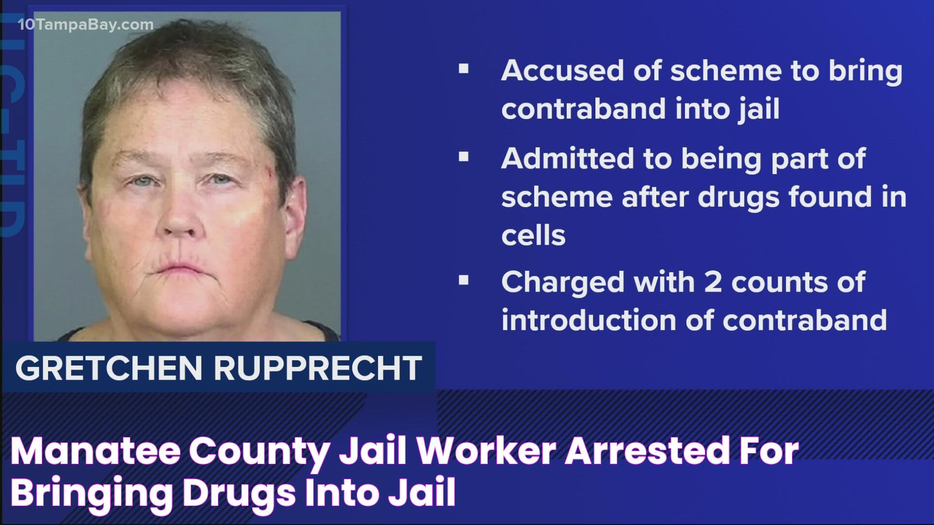 Manatee County Jail worker arrested for bringing drugs into jail