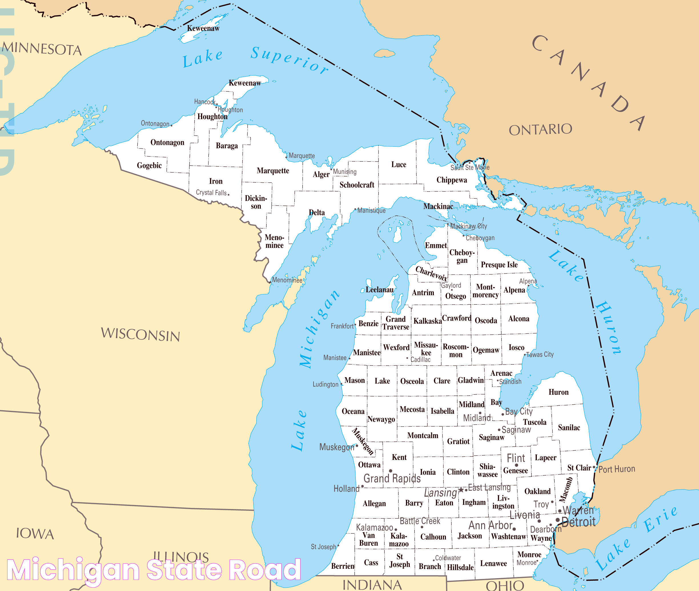 The Intricate Tapestry Of State MI: A Detailed Examination Of Michigan