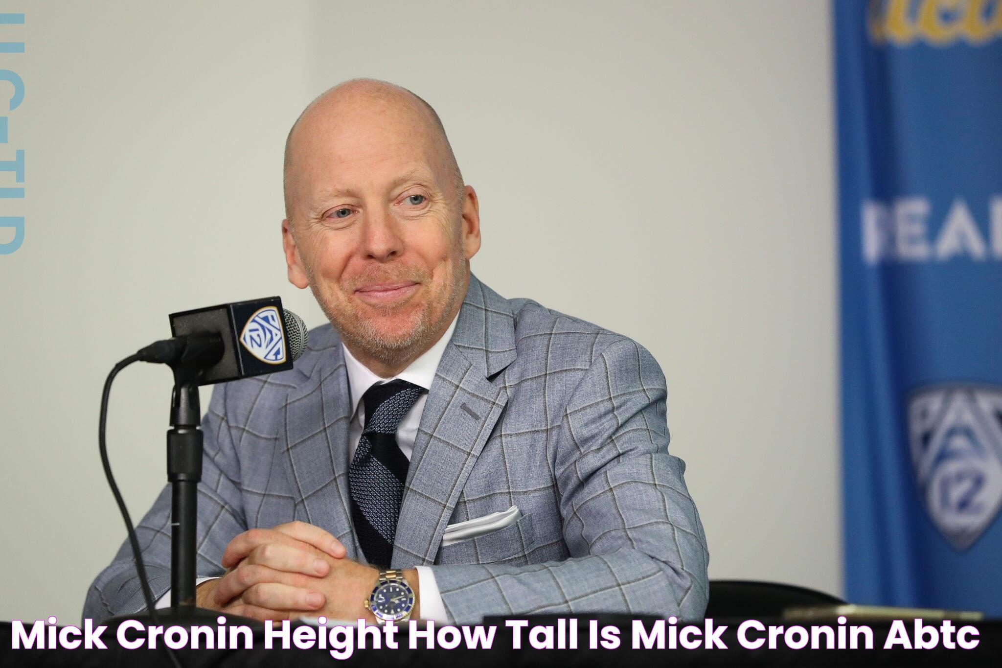 Mick Cronin Height How tall is Mick Cronin? ABTC