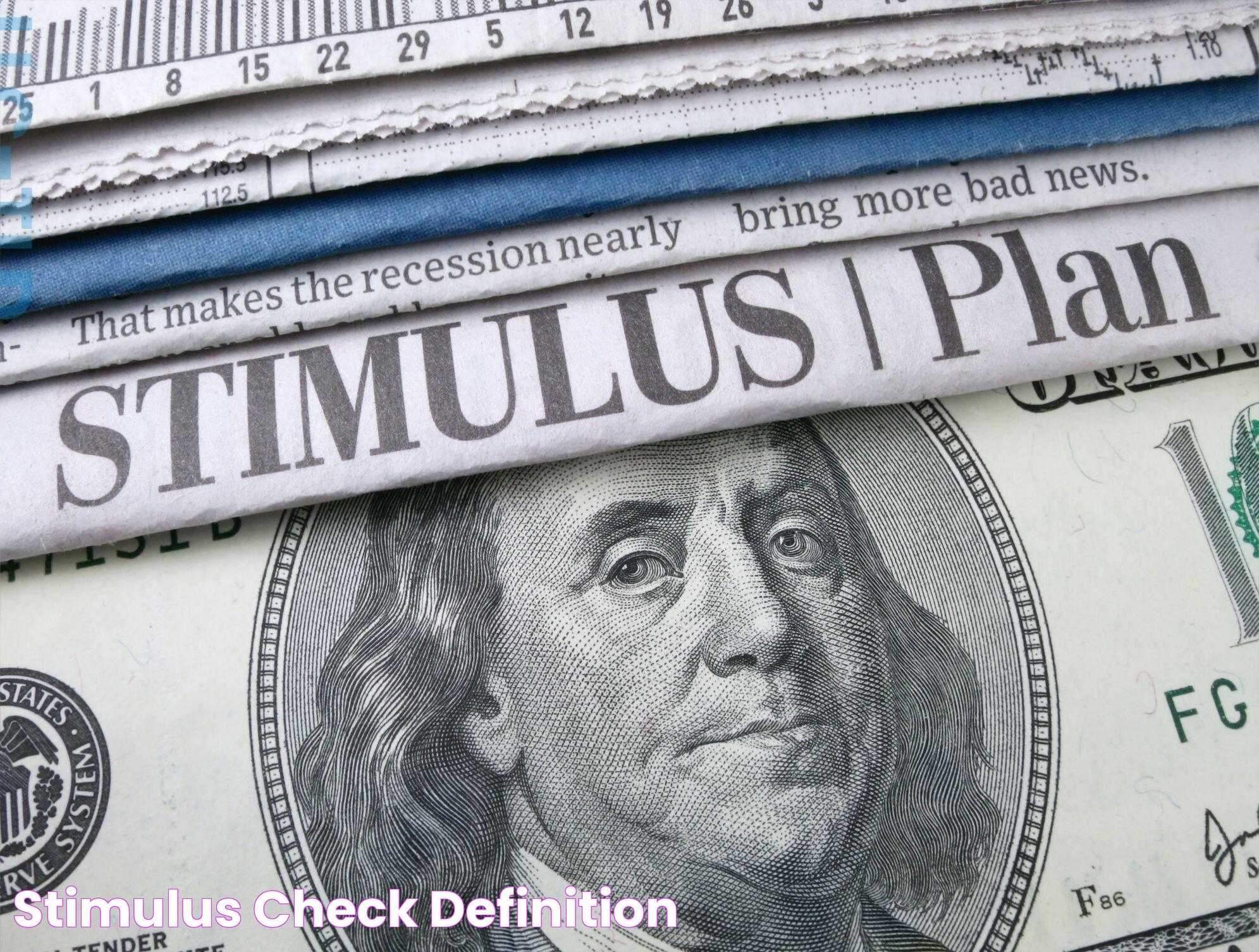 Stimulus Check Definition