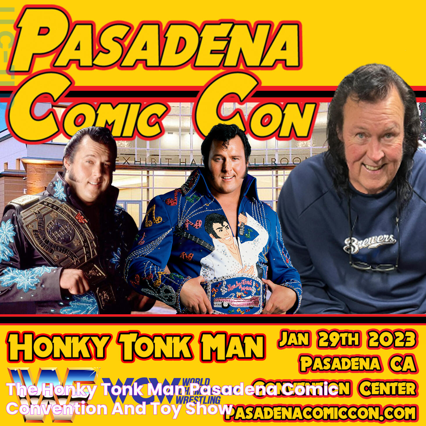 The Honky Tonk Man Pasadena Comic Convention and Toy Show