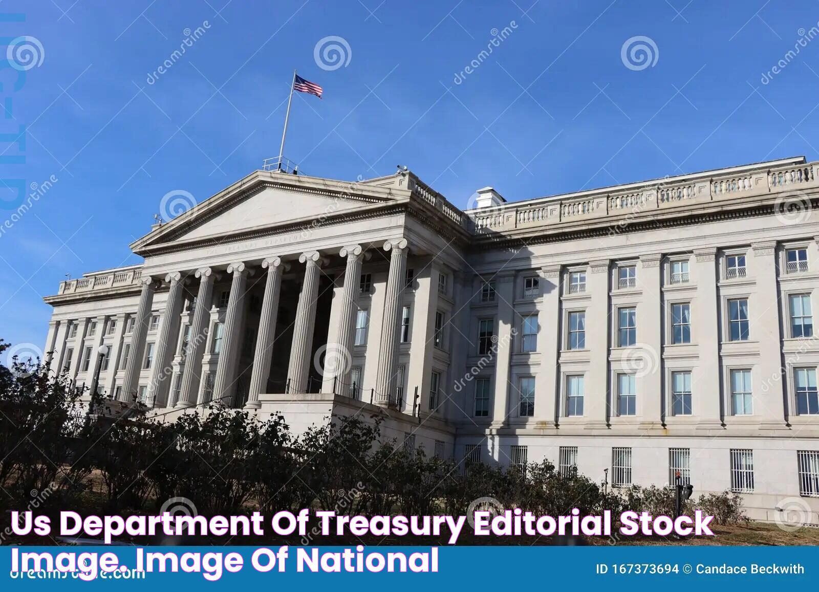 US Department of Treasury editorial stock image. Image of national