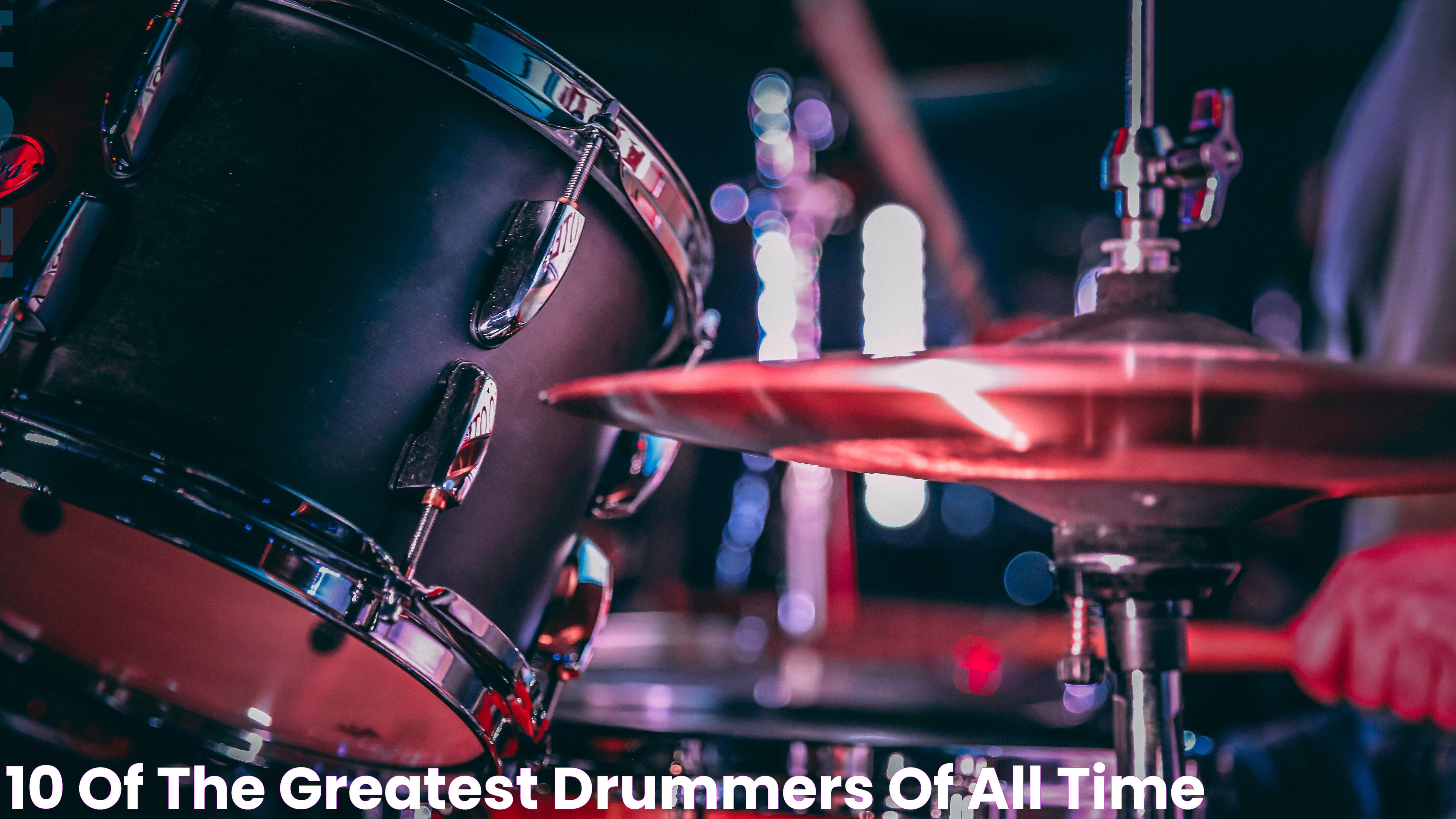 10 Of The Greatest Drummers Of All Time