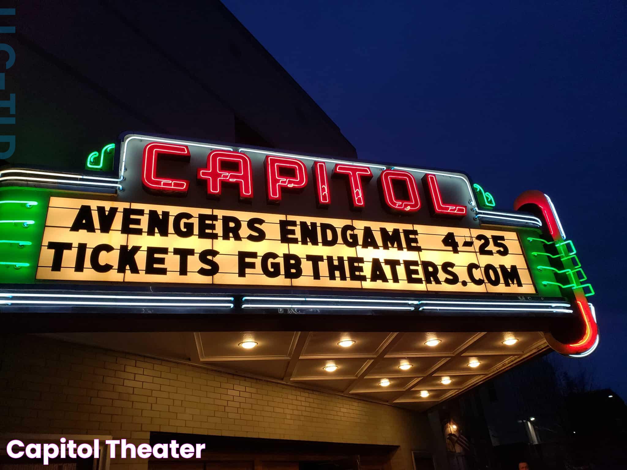 Marvels Of Capitol Theater: History, Architecture, And Cultural Impact