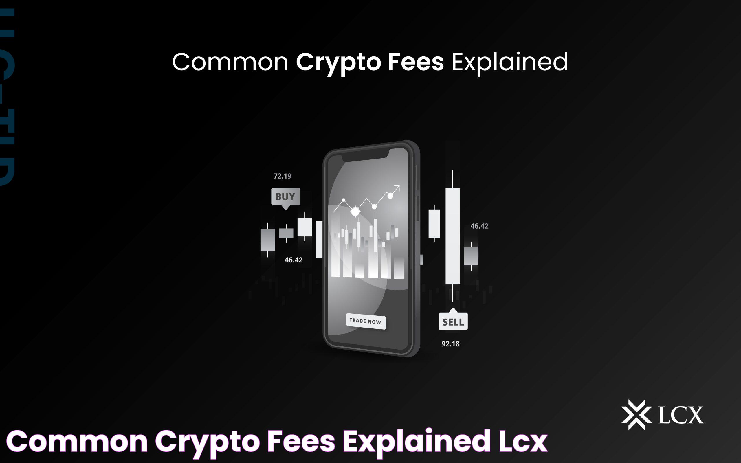 Common Crypto Fees Explained LCX