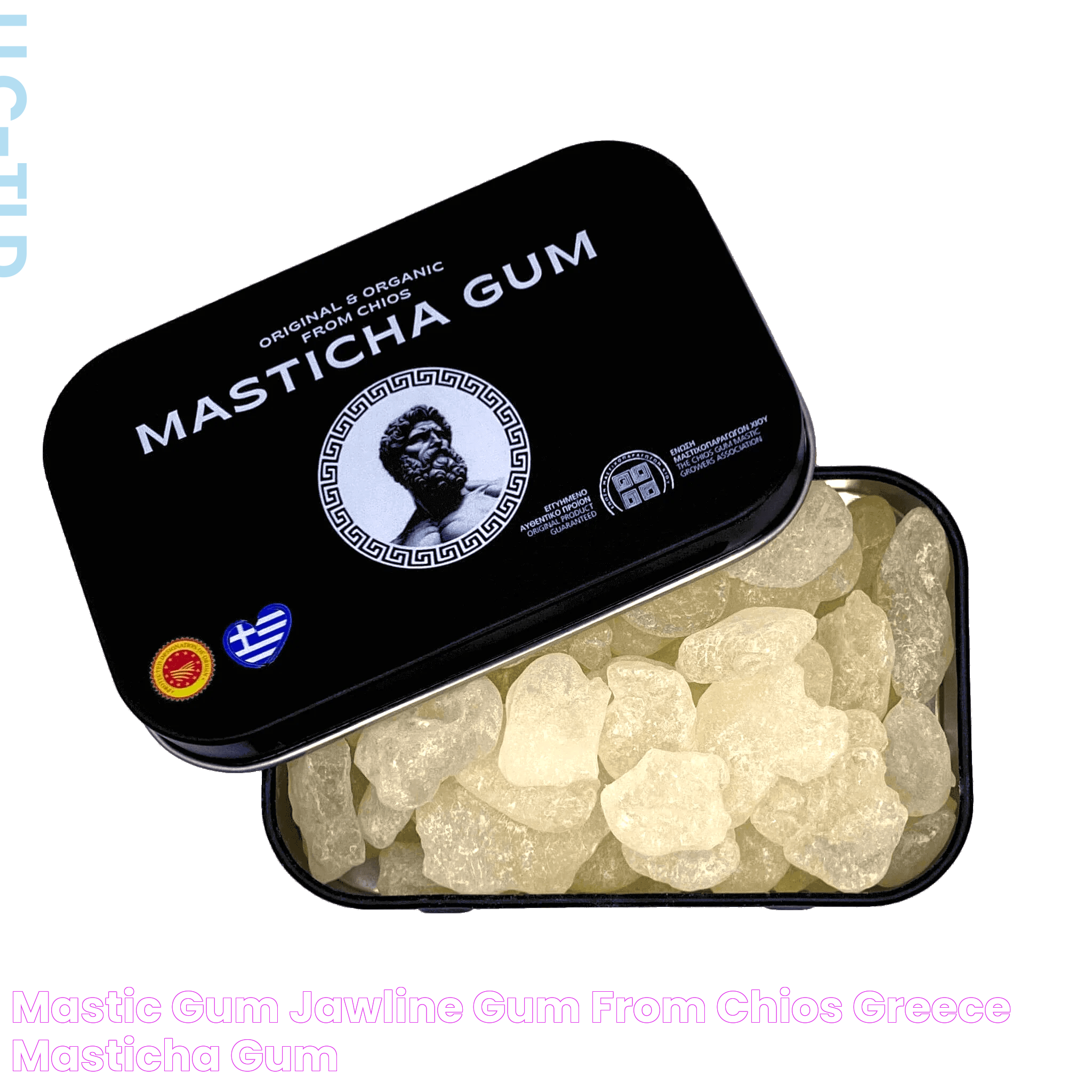 Mastic Gum Jawline Gum from Chios, Greece Masticha Gum