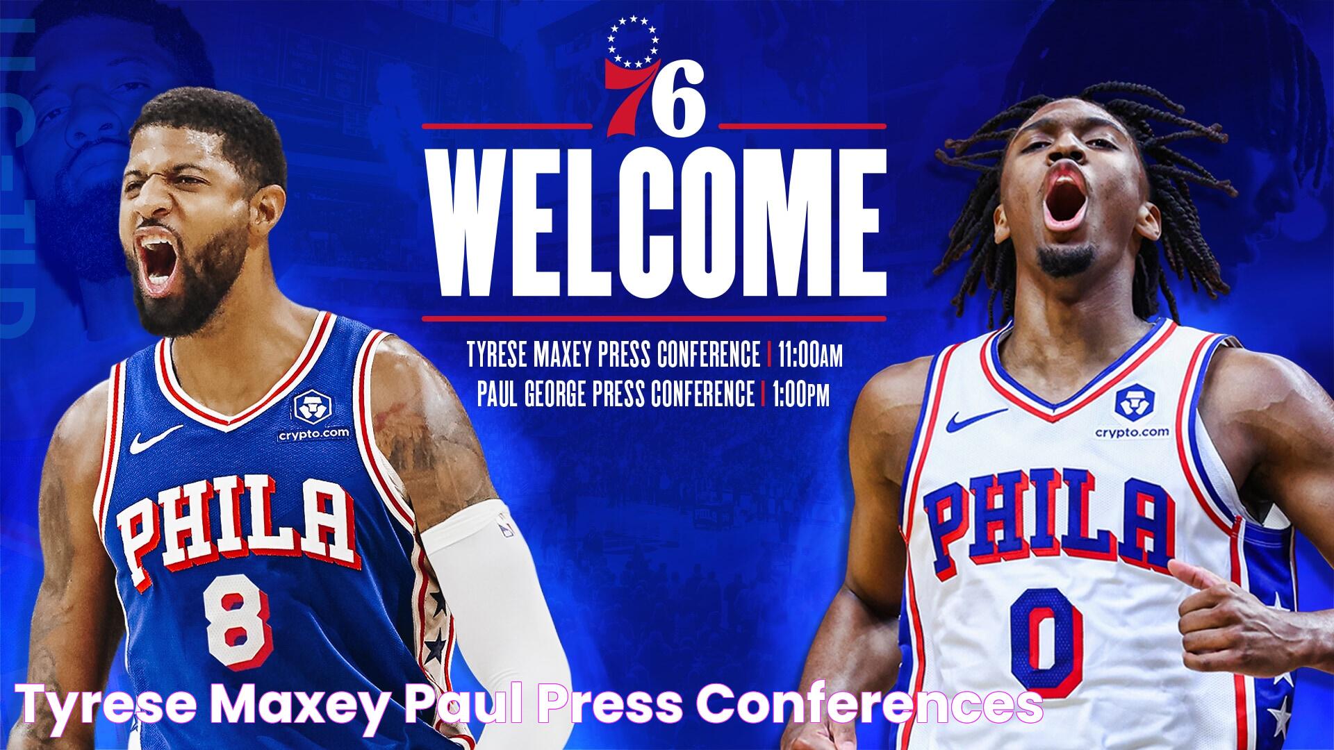 Tyrese Maxey & Paul Press Conferences