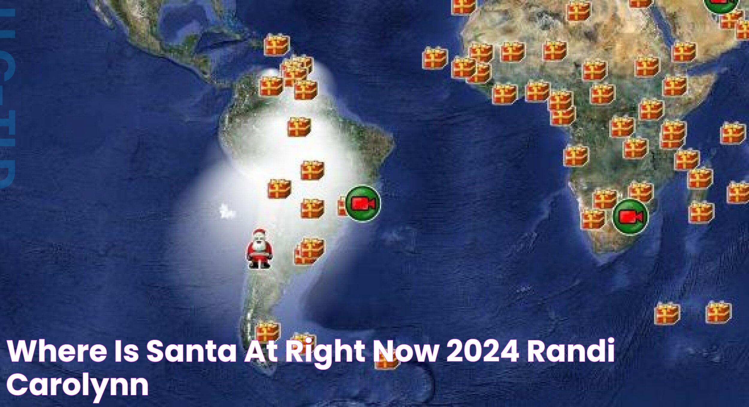 Santa Tracker: Where Is Santa Right Now And How To Follow His Journey