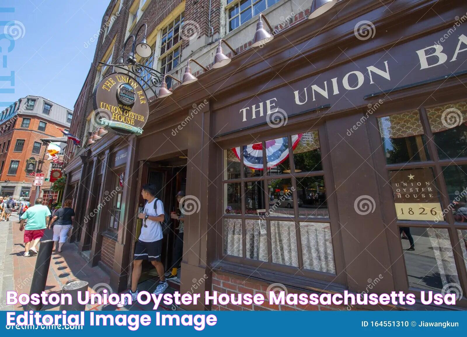 Boston Union Oyster House, Massachusetts, USA Editorial Image Image