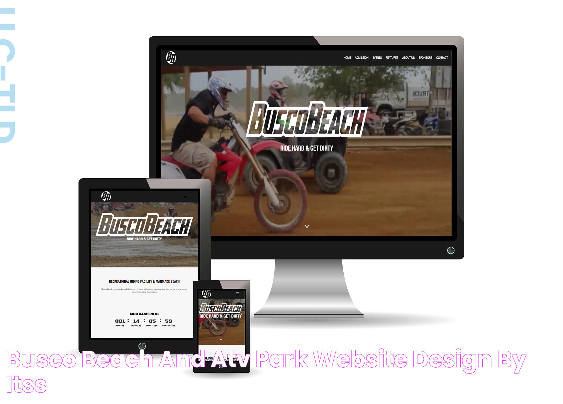 Busco Beach and ATV Park Website Design by ITSS