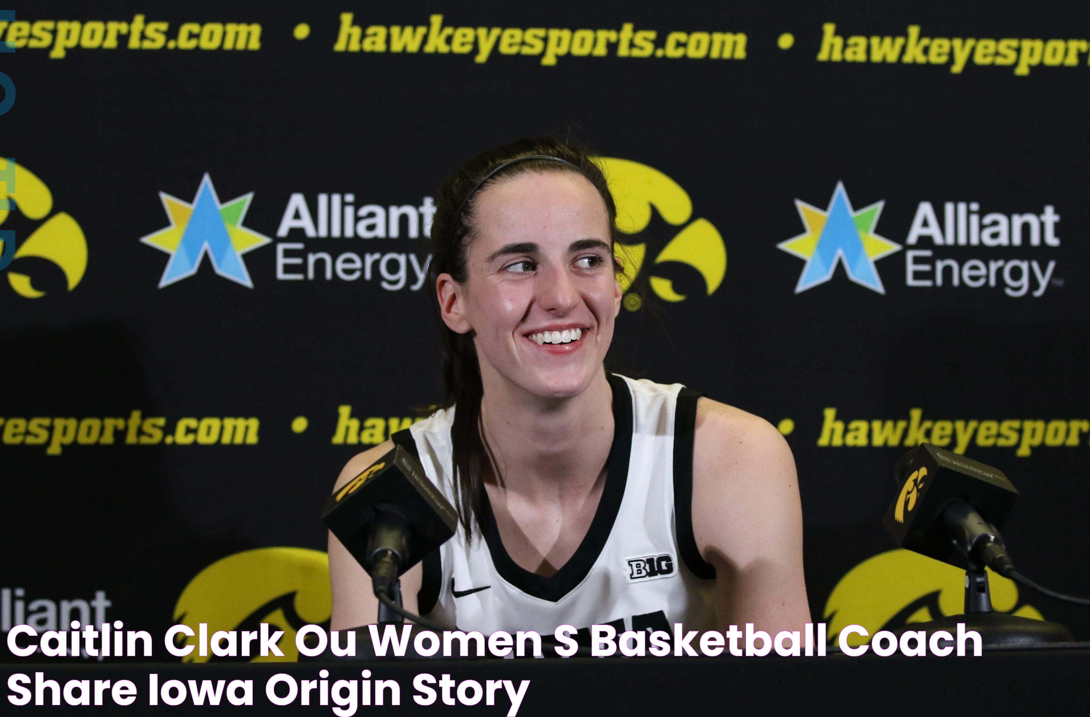 Caitlin Clark, OU women's basketball coach share Iowa origin story