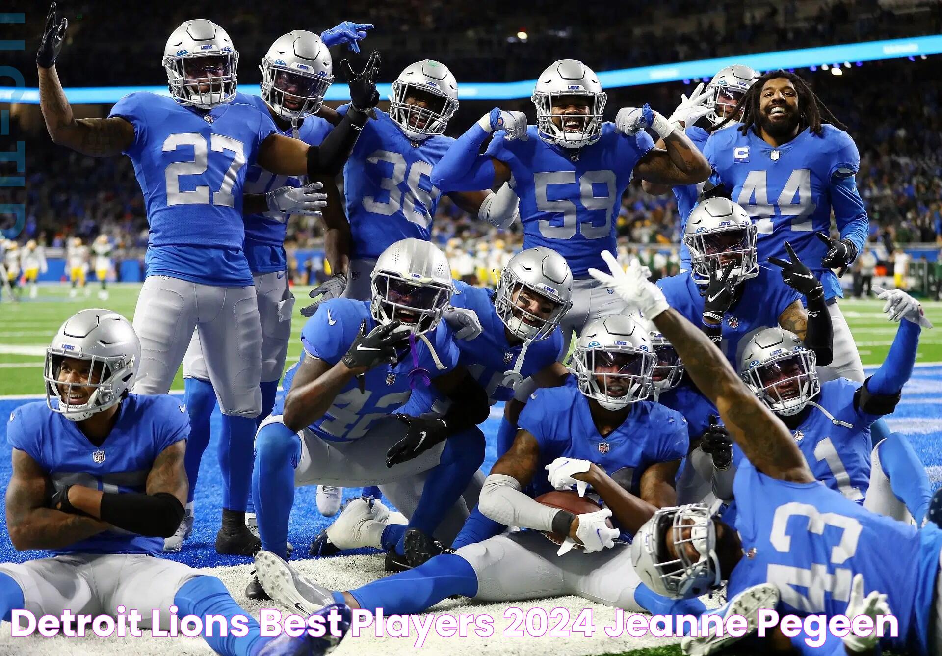 Detroit Lions Best Players 2024 Jeanne Pegeen