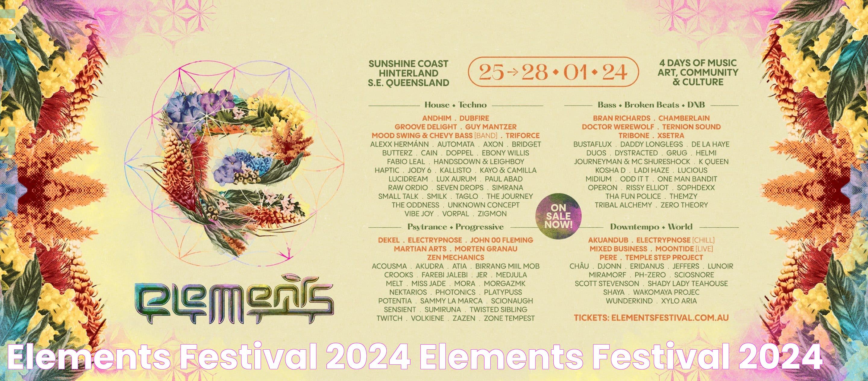 Elements Festival: Experience The Magic Of Music And Art