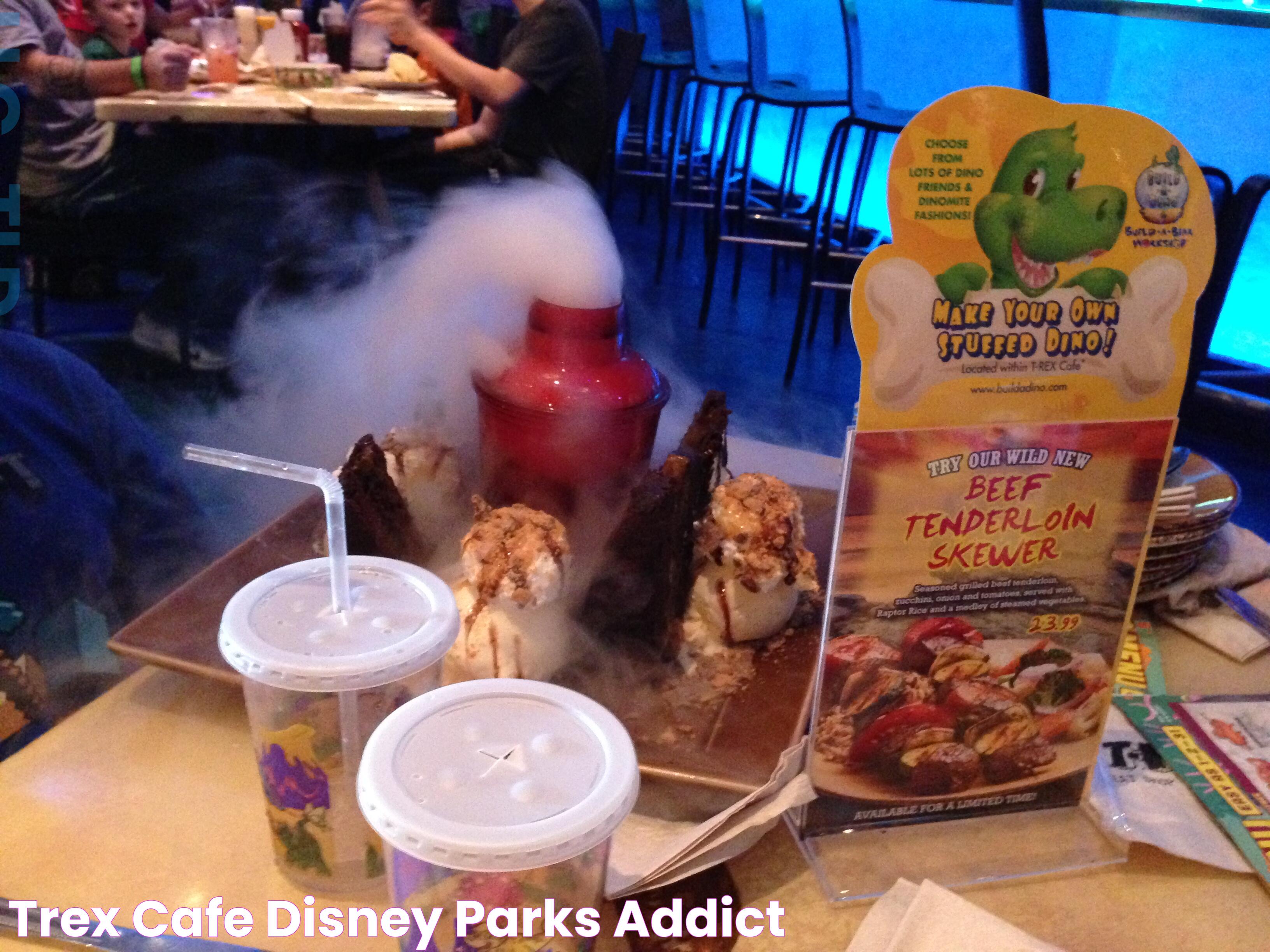 TRex Cafe Disney Parks Addict