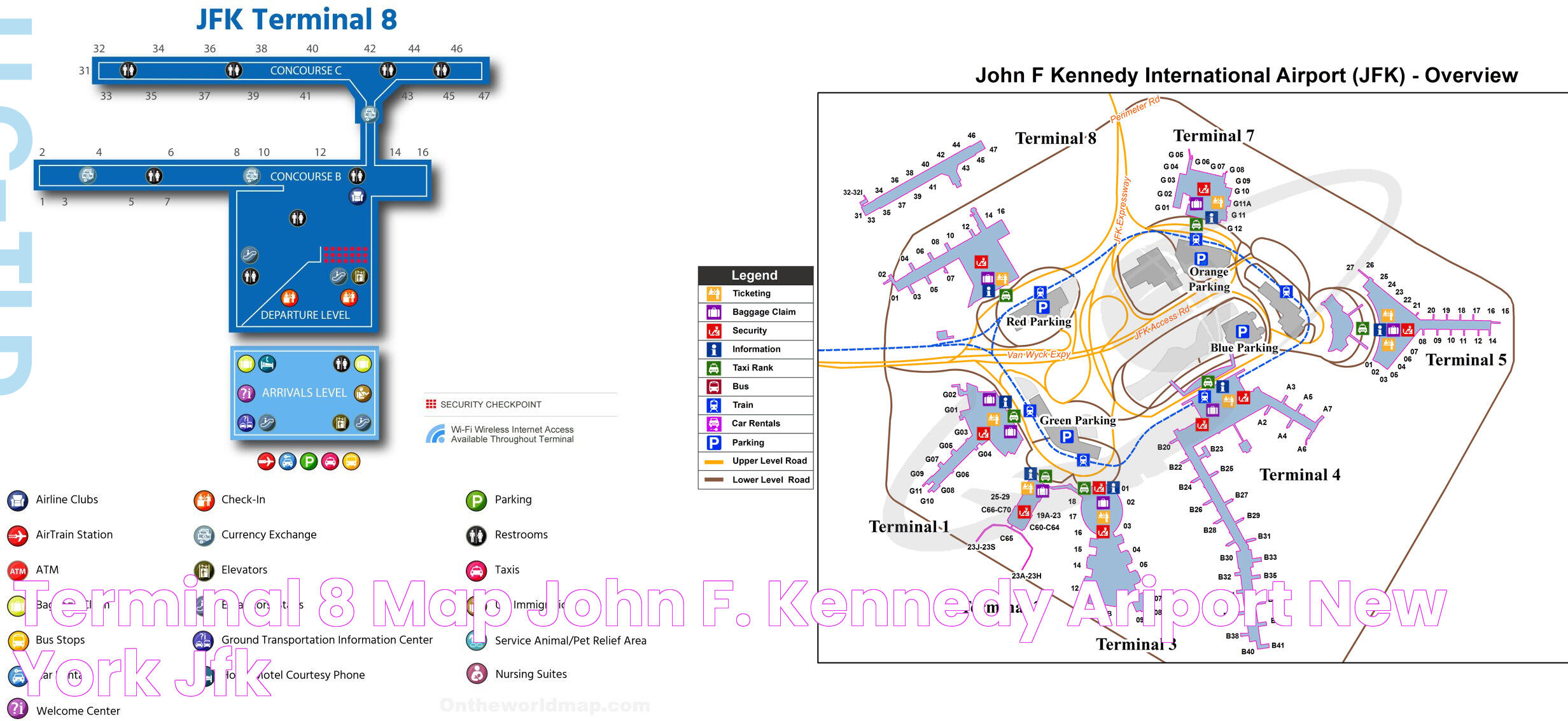 JFK Map: Navigating The Historical And Modern Marvels