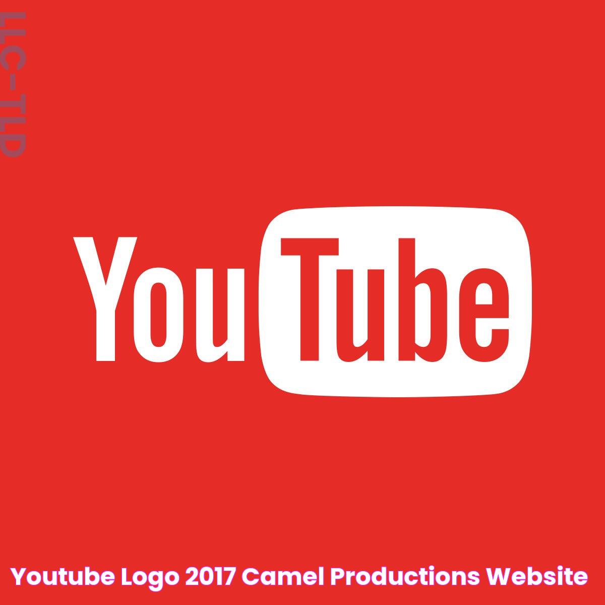 Youtube logo 2017 Camel Productions Website