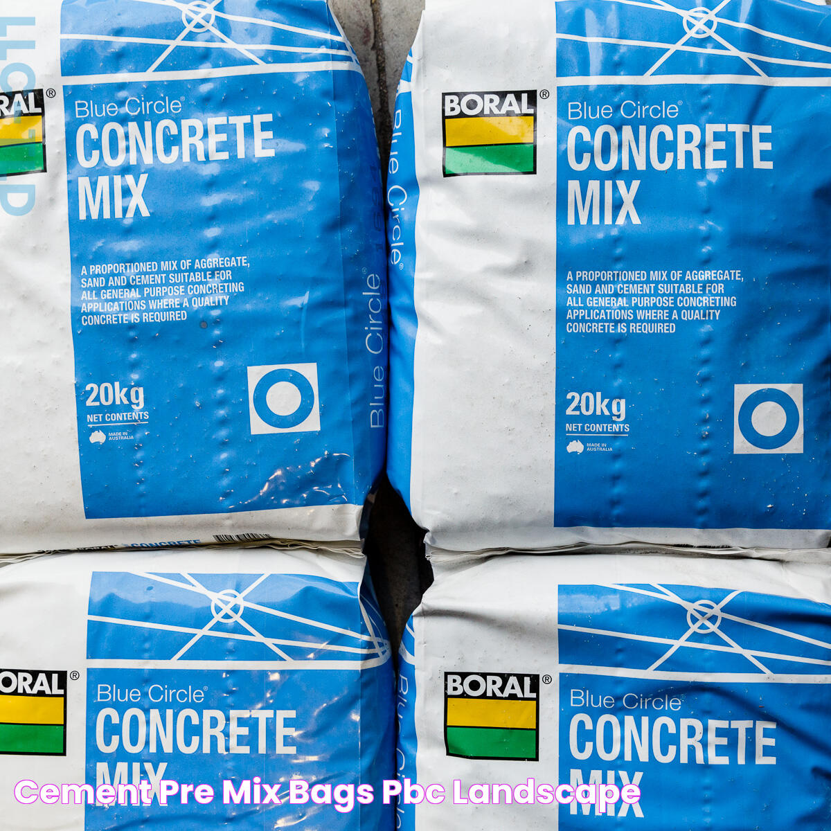 Cement & Pre Mix Bags PBC Landscape