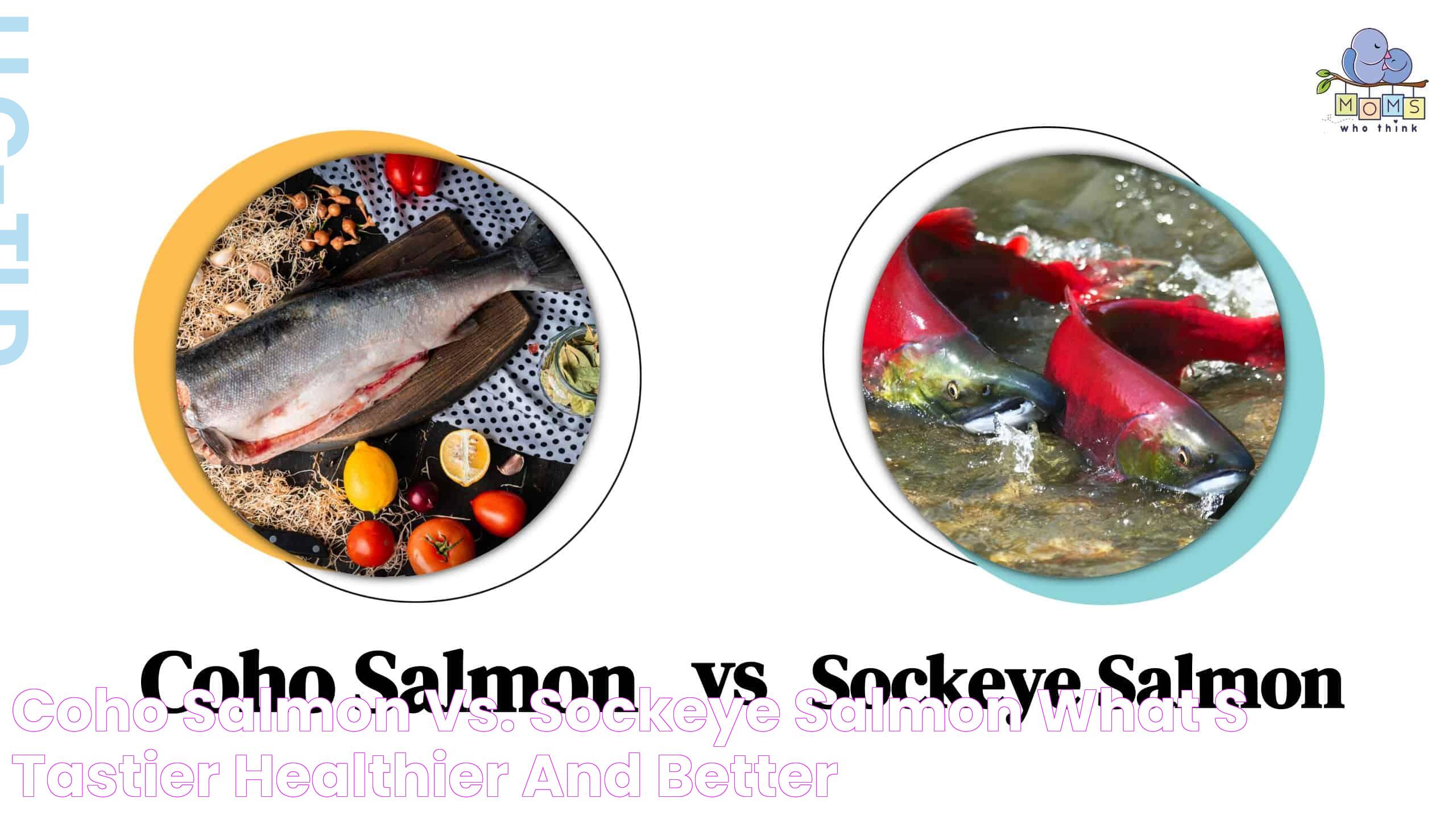 Coho Salmon vs. Sockeye Salmon What’s Tastier, Healthier, and Better