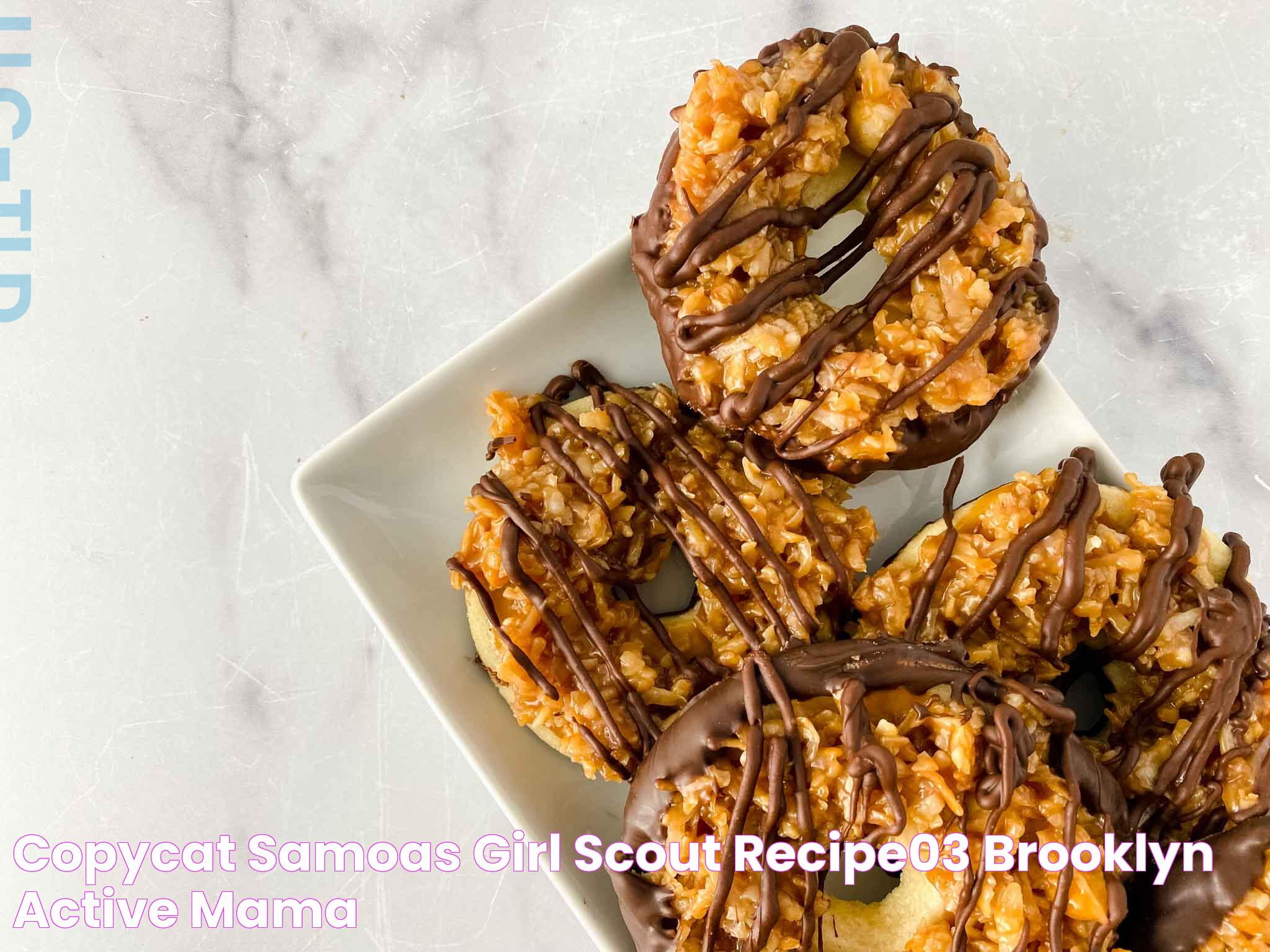 Copycat Samoas Girl Scout Recipe03 Brooklyn Active Mama