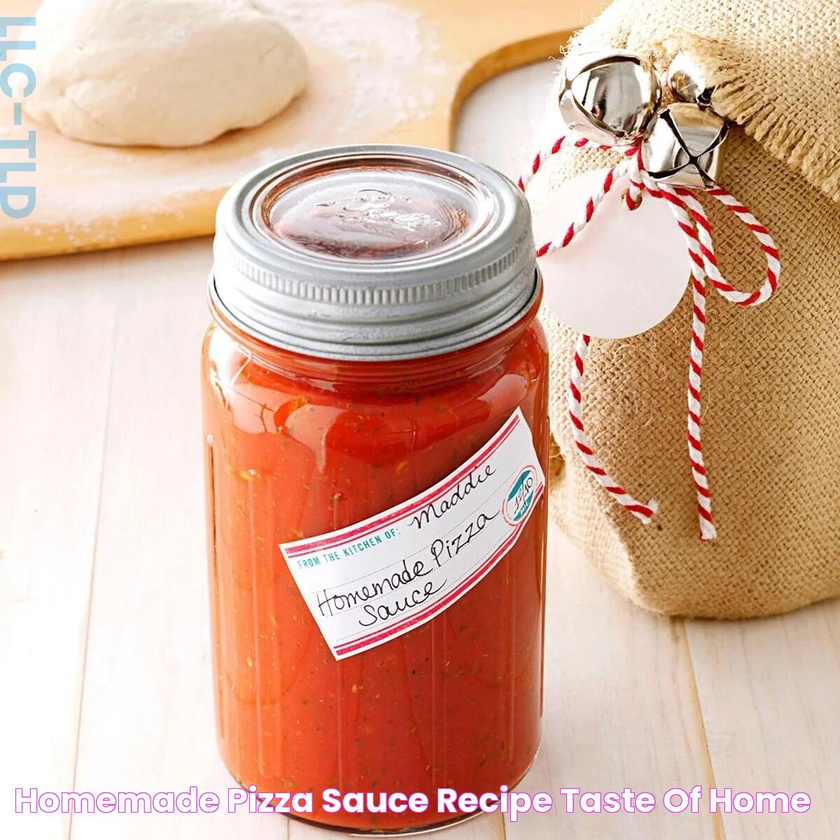 Delicious Homemade Pizza Sauce Recipes: Spice Up Your Pies