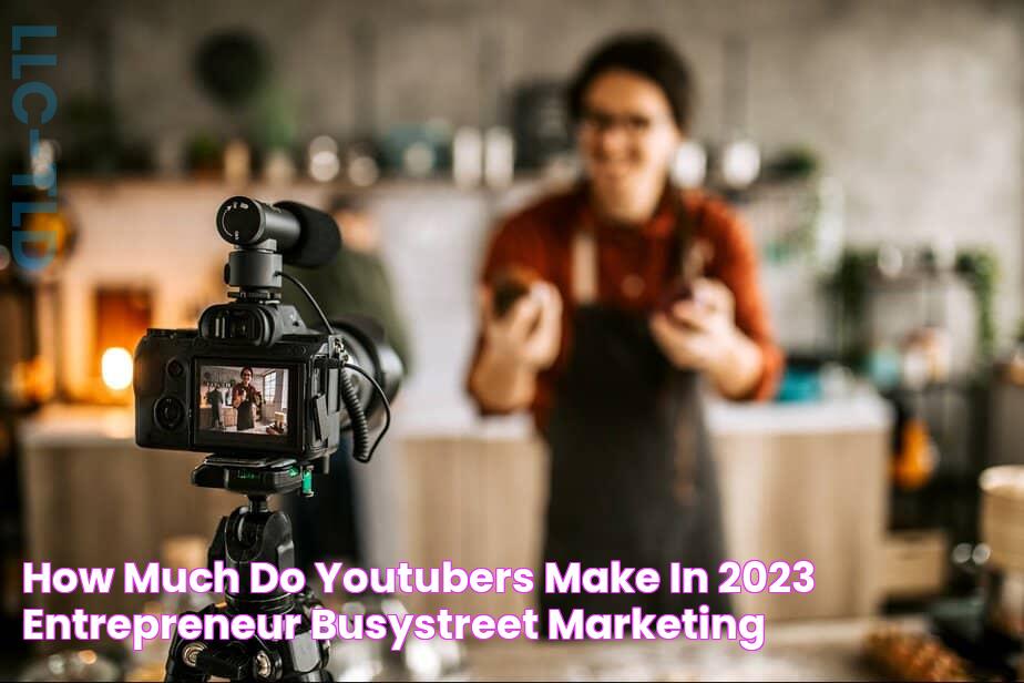 How Much Do YouTubers Make in 2023? Entrepreneur Busystreet Marketing