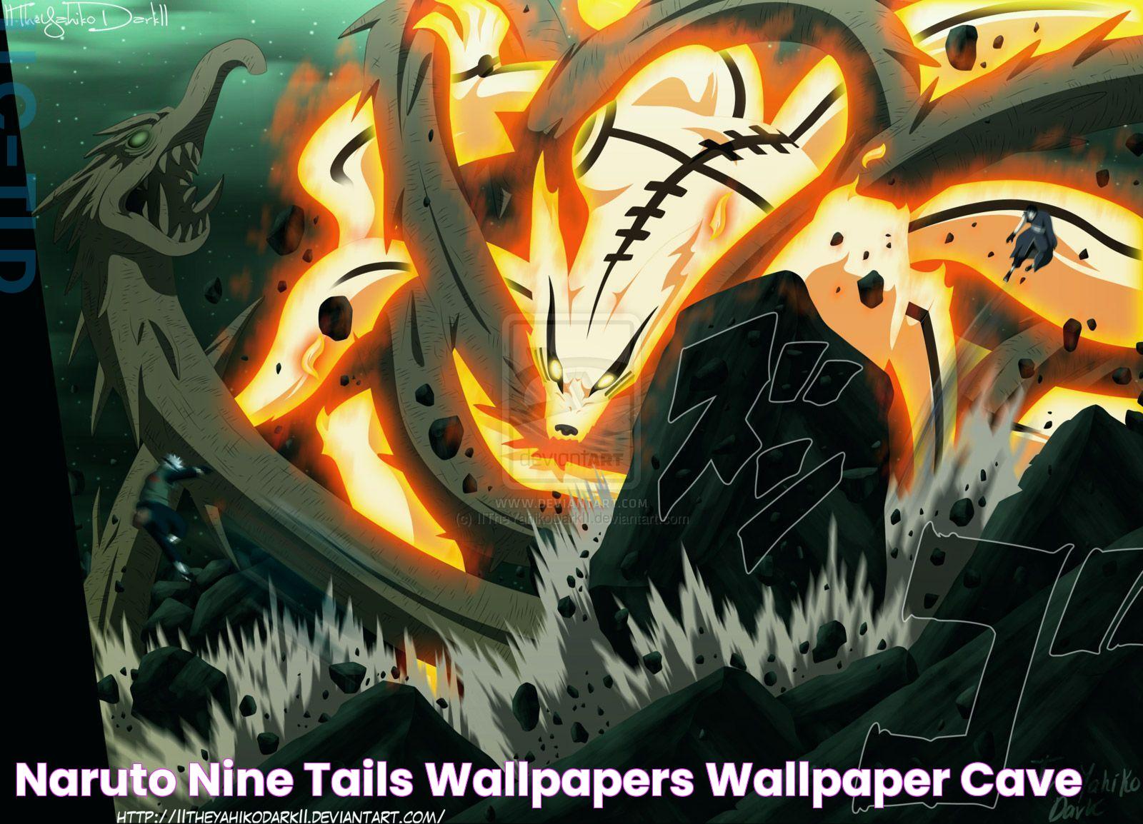 Naruto Nine Tails Wallpapers Wallpaper Cave