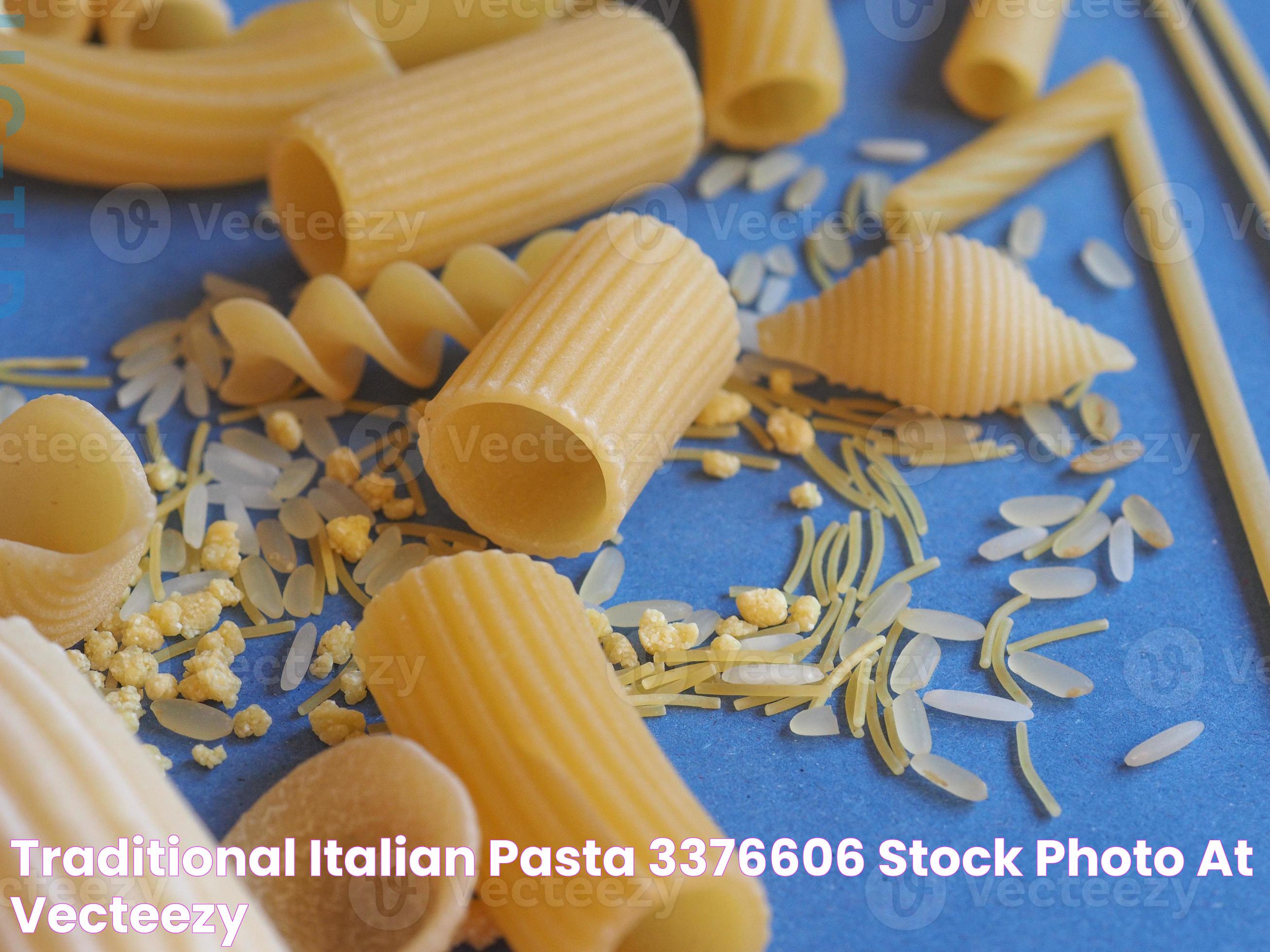 Traditional Italian pasta 3376606 Stock Photo at Vecteezy