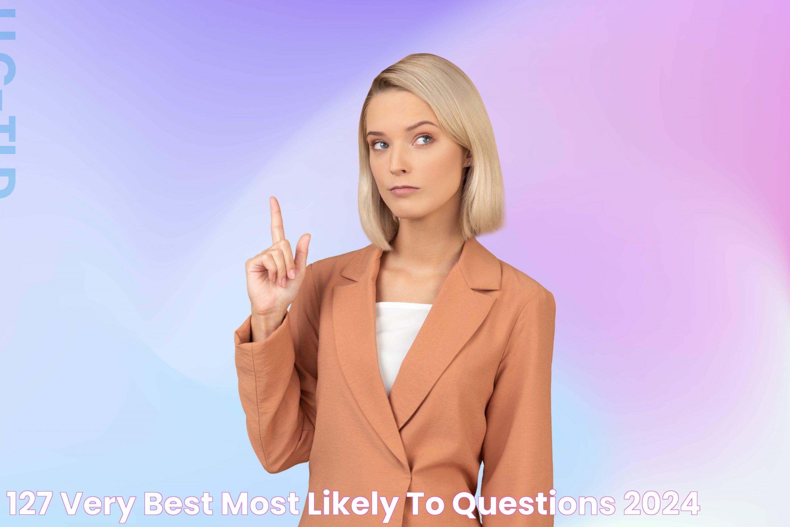 127 Very Best Most Likely To Questions 2024