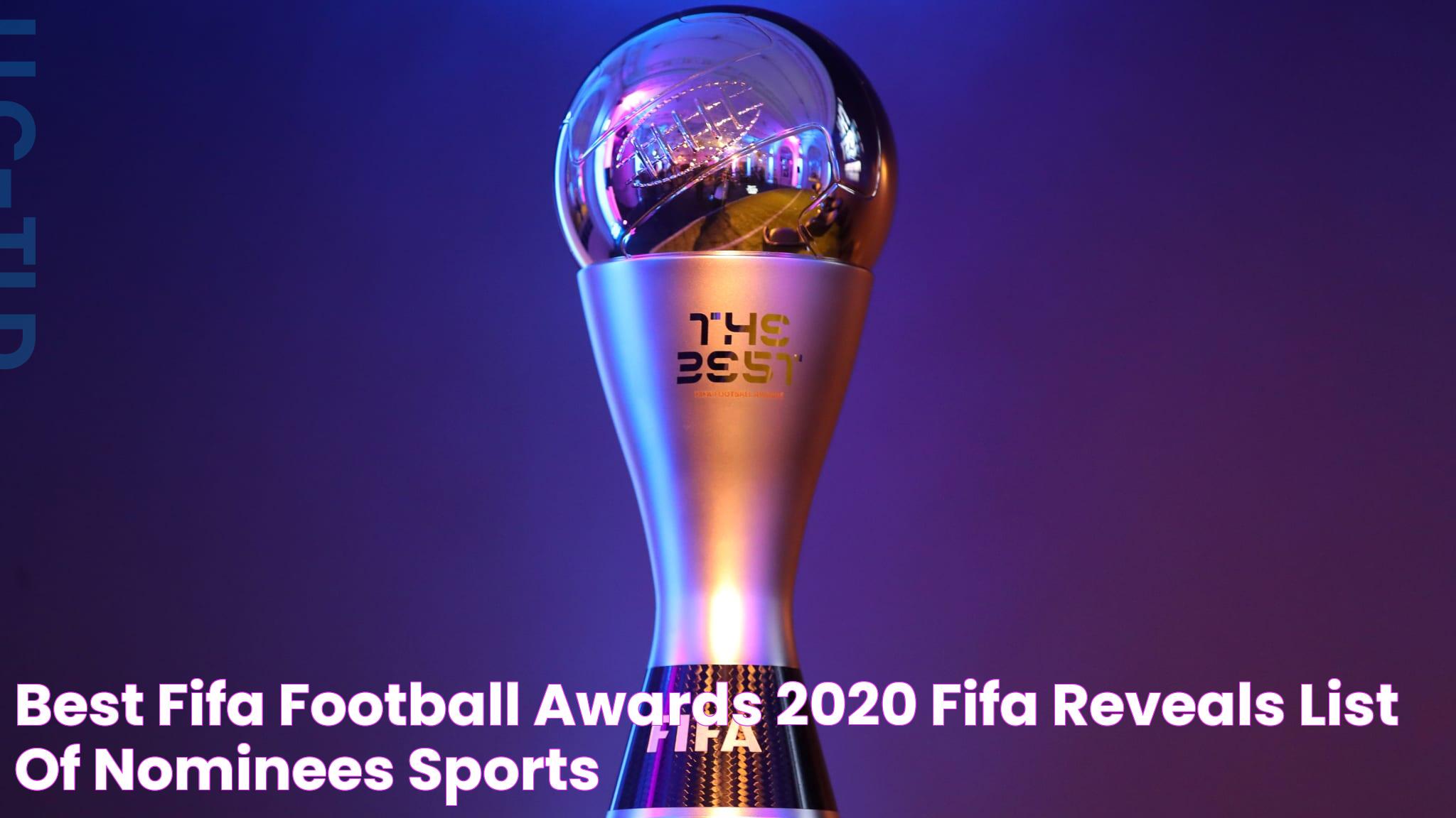 Best FIFA Football Awards 2020 FIFA reveals list of Nominees Sports