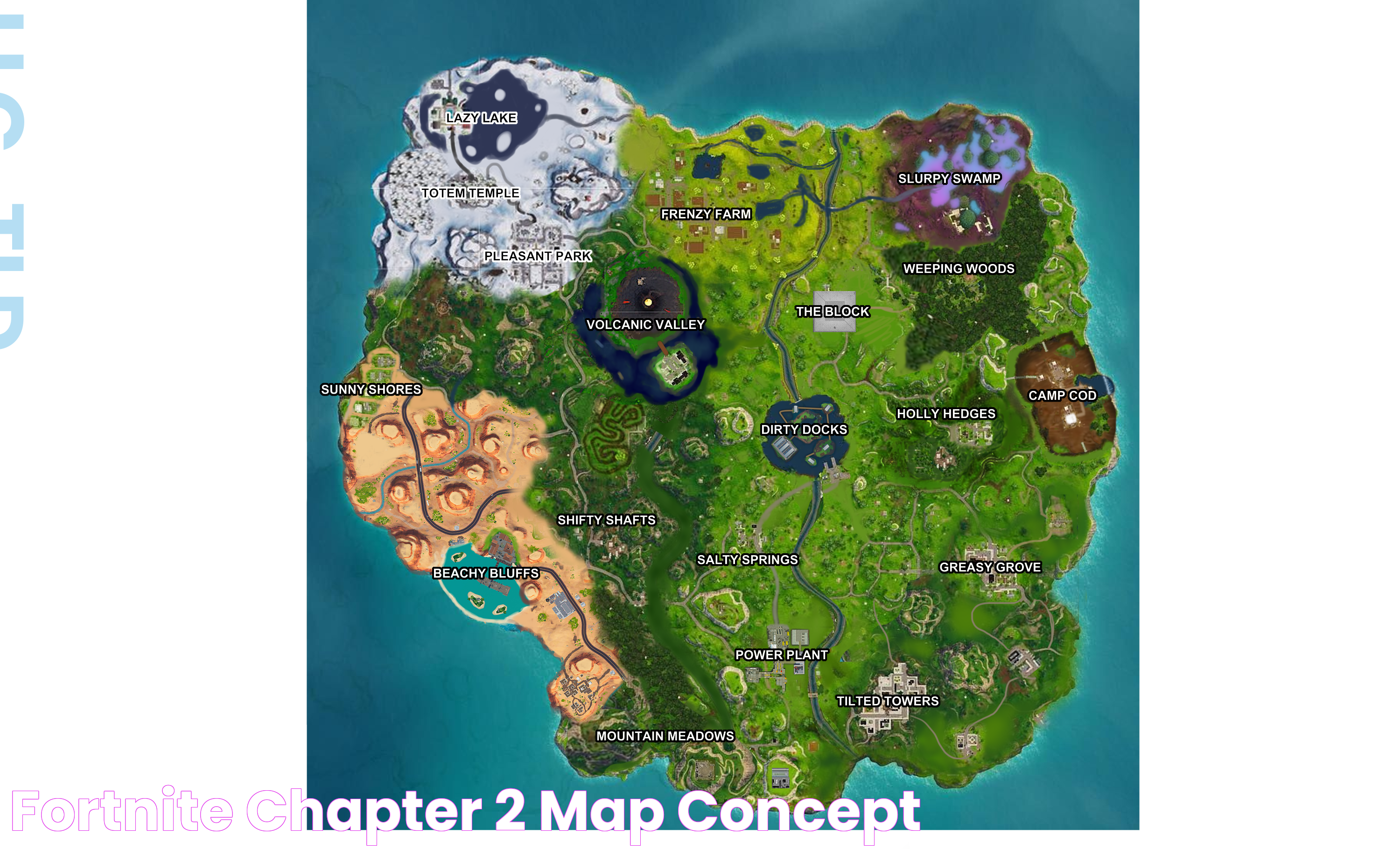 Fortnite Chapter 2 Map Concept