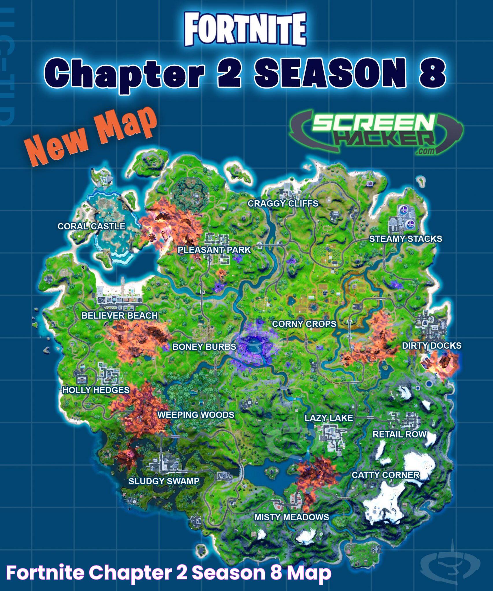 The Ultimate Guide To Fortnite Chapter 2 Map: New Landmarks, Strategies &amp; More