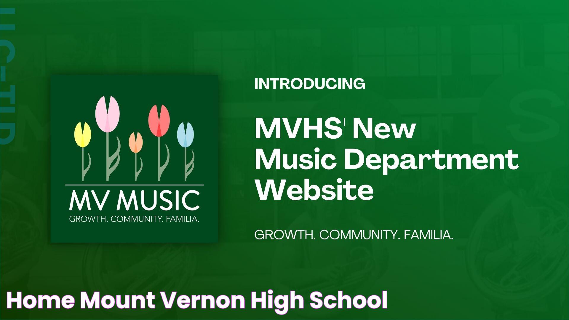 Home Mount Vernon High School