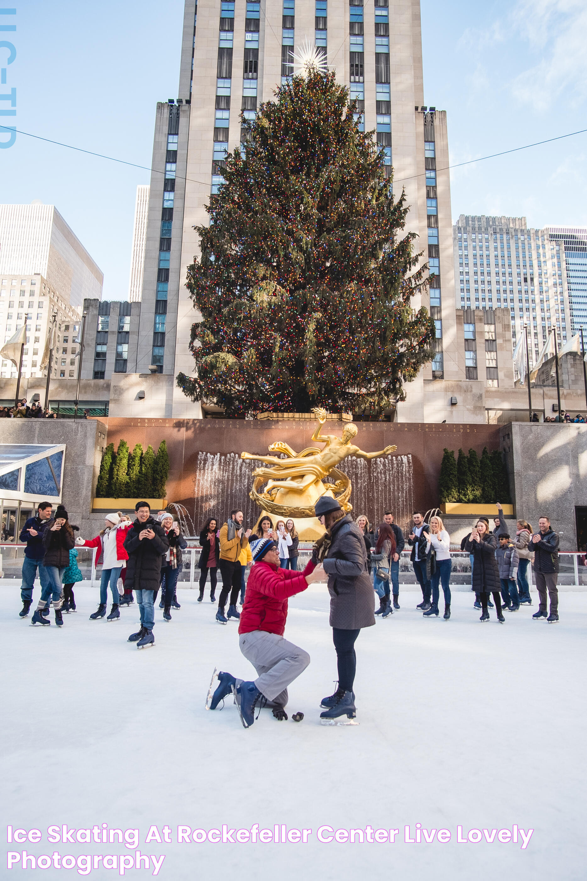 Experience The Magic Of Skating At Rockefeller Center