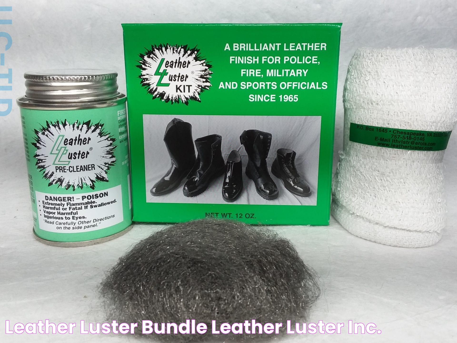 Leather Luster Bundle Leather Luster, Inc.