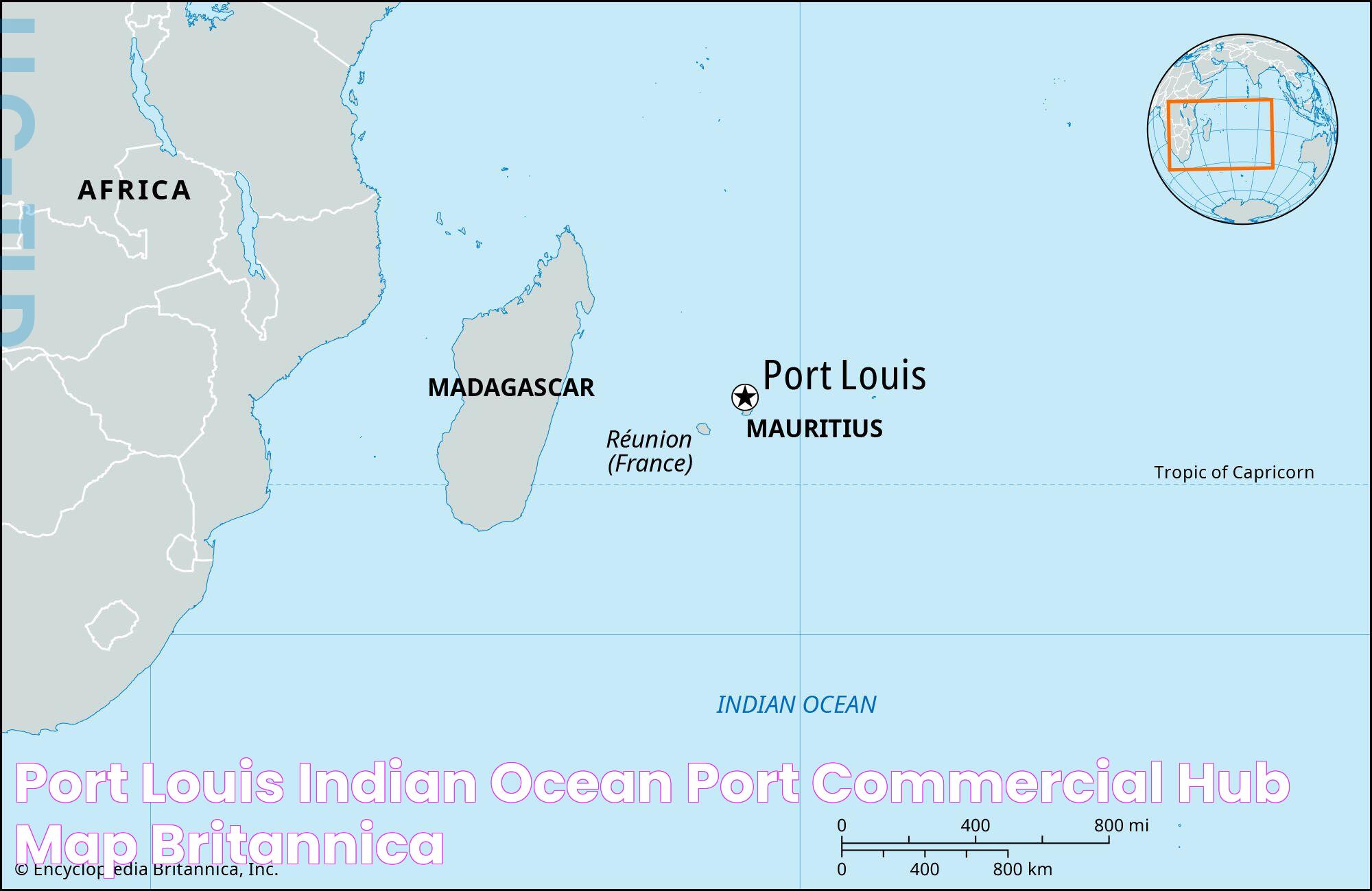 Port Louis Indian Ocean Port, Commercial Hub, & Map Britannica