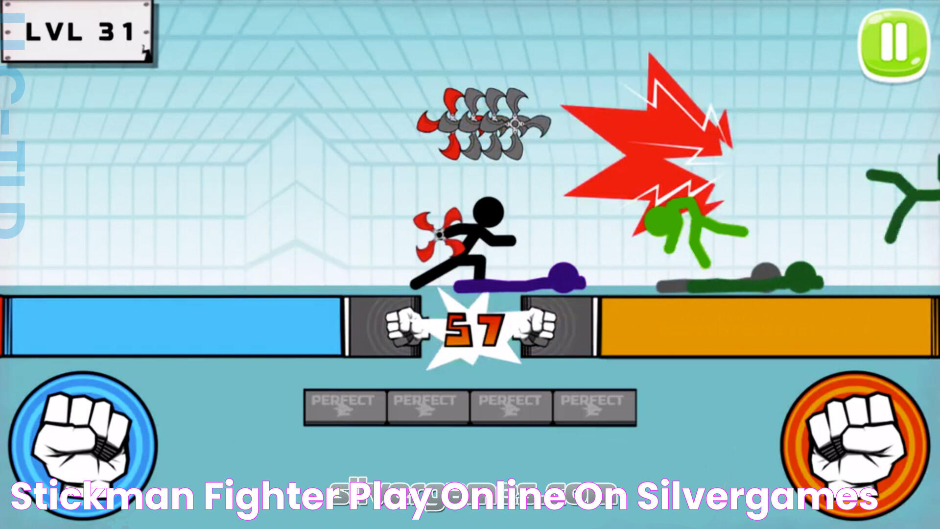 Stickman Fighter Play Online on SilverGames 🕹️