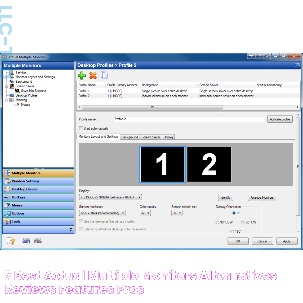 7 Best Actual Multiple Monitors Alternatives Reviews, Features, Pros