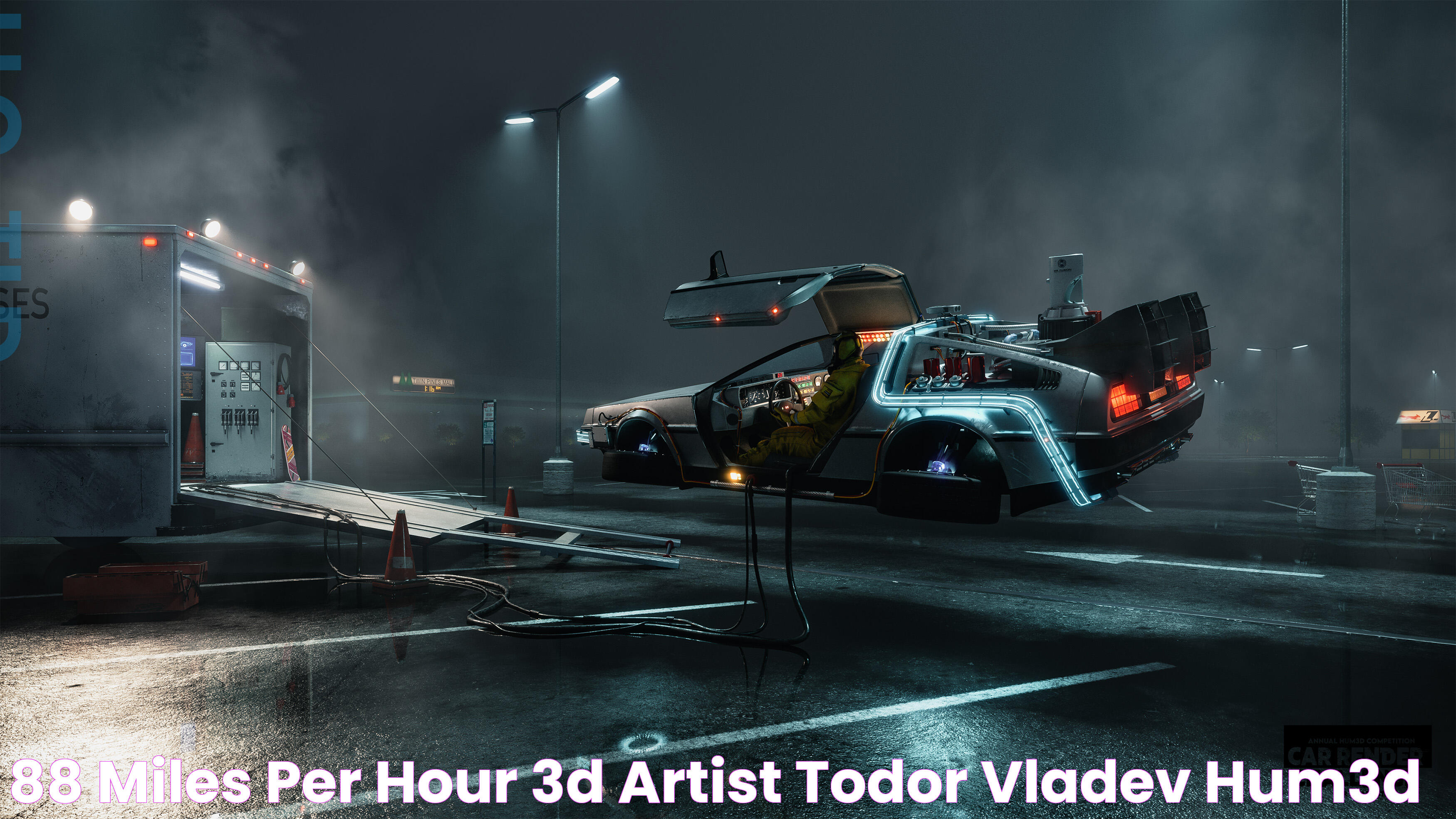 88 Miles Per Hour 3d artist Todor Vladev Hum3D