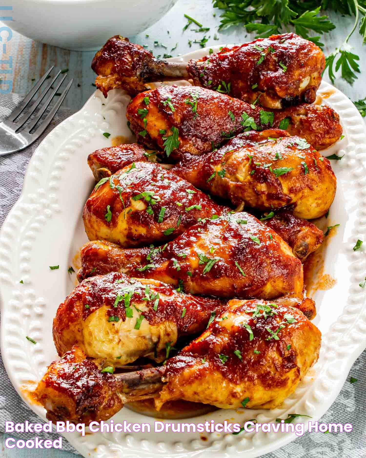 Baked BBQ Chicken Drumsticks Craving Home Cooked