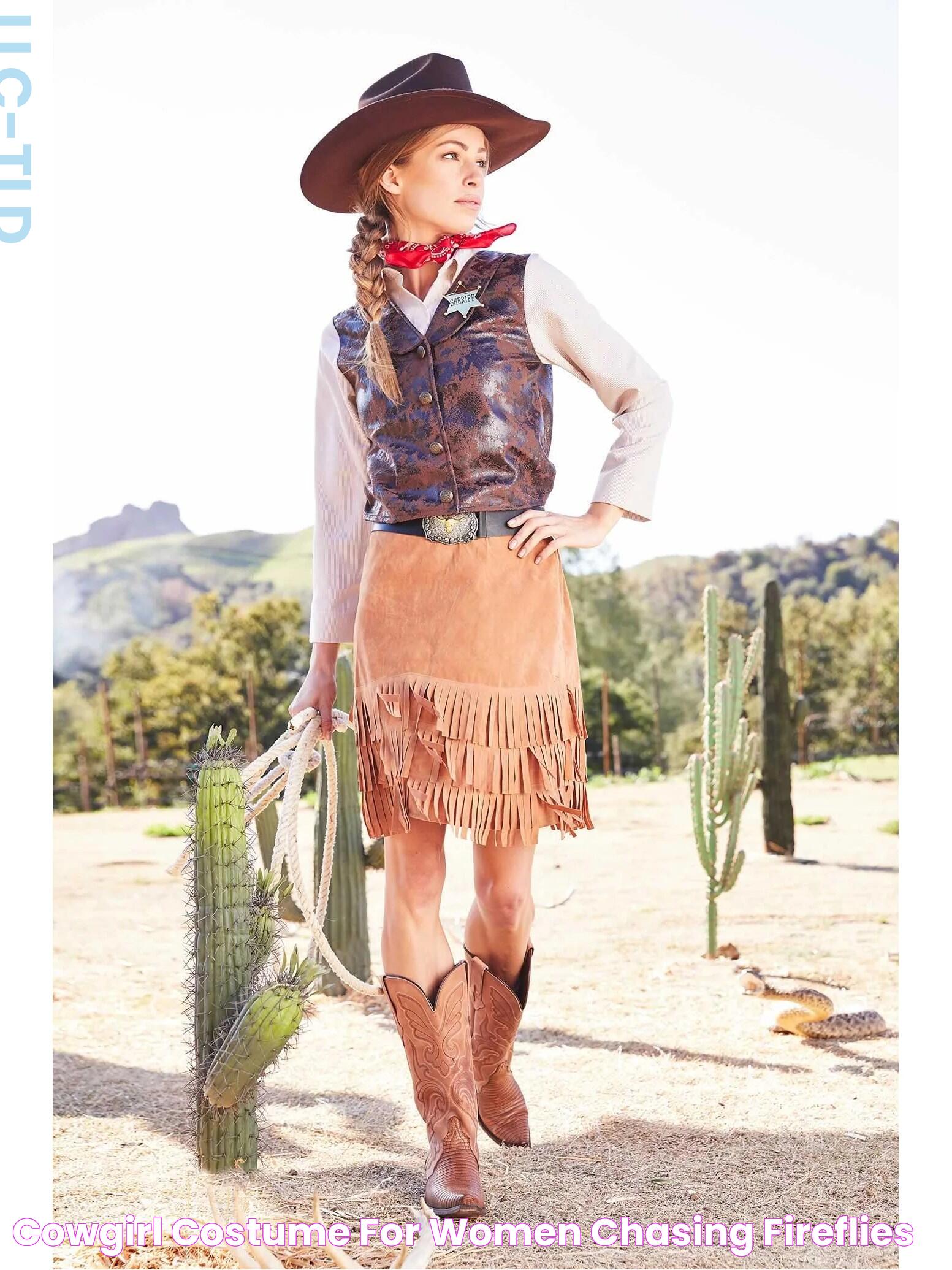 Cowgirl Costume for Women Chasing Fireflies