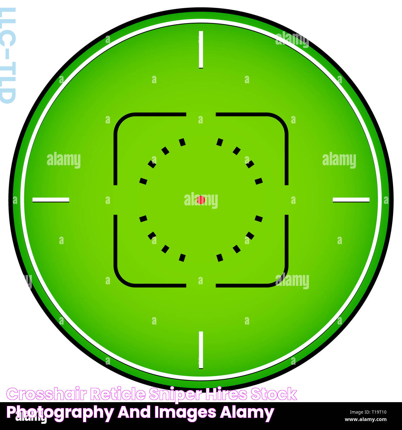 Crosshair reticle sniper hires stock photography and images Alamy