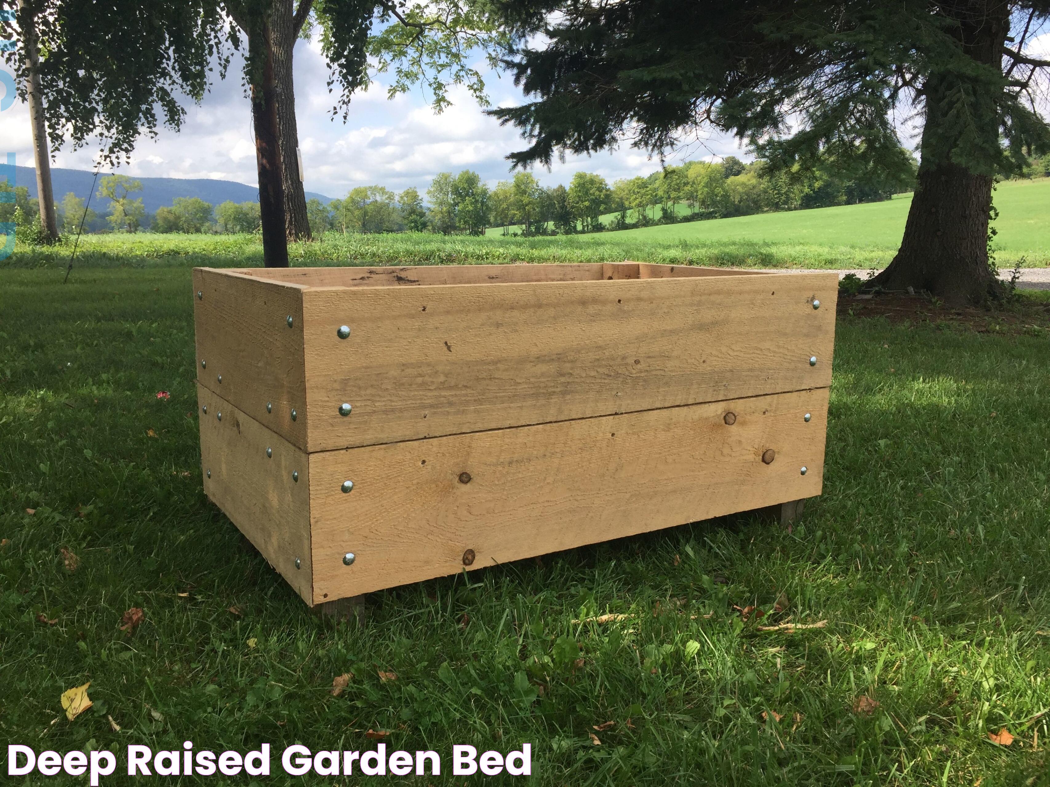 Deep Raised Garden Bed