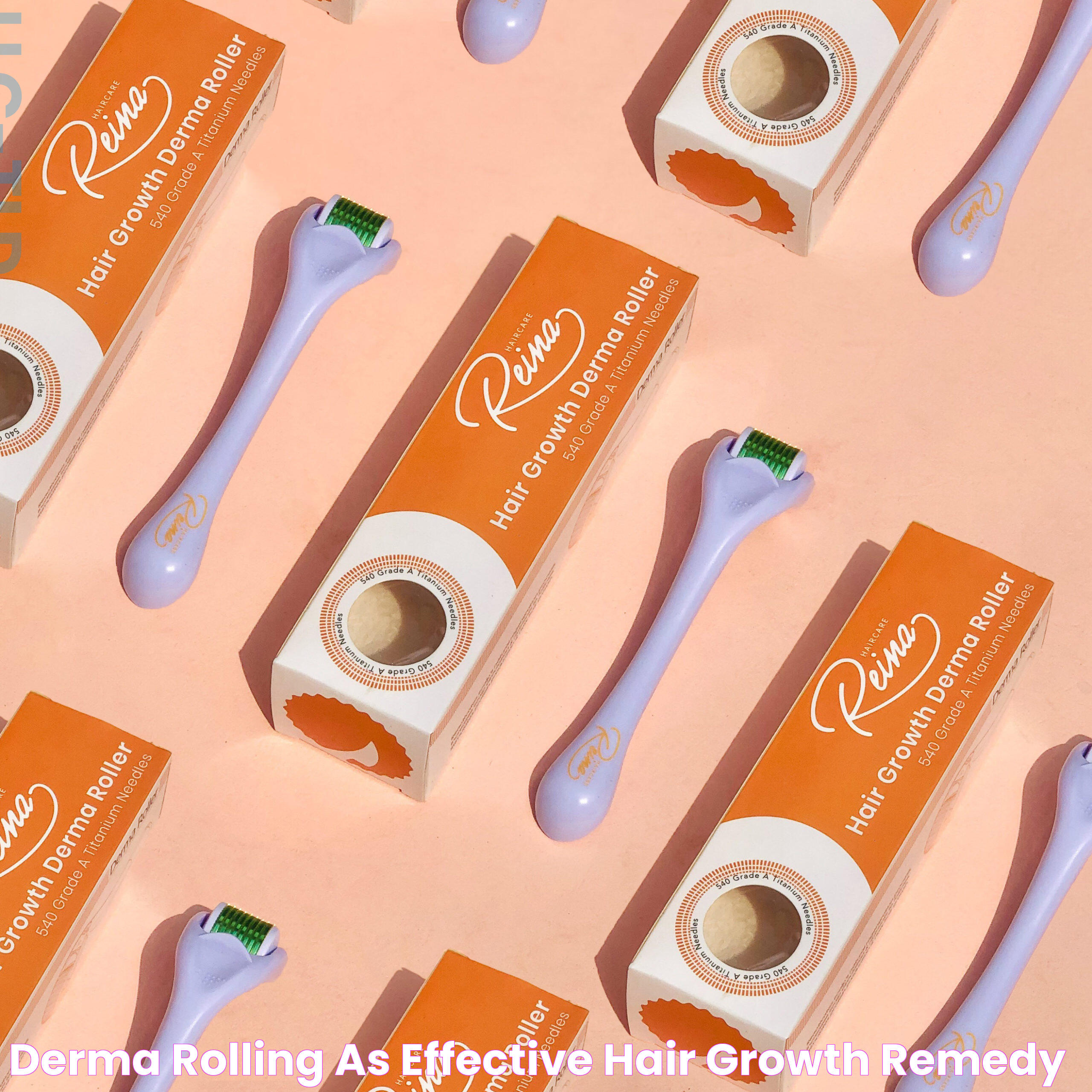 Derma Rolling As Effective Hair Growth Remedy