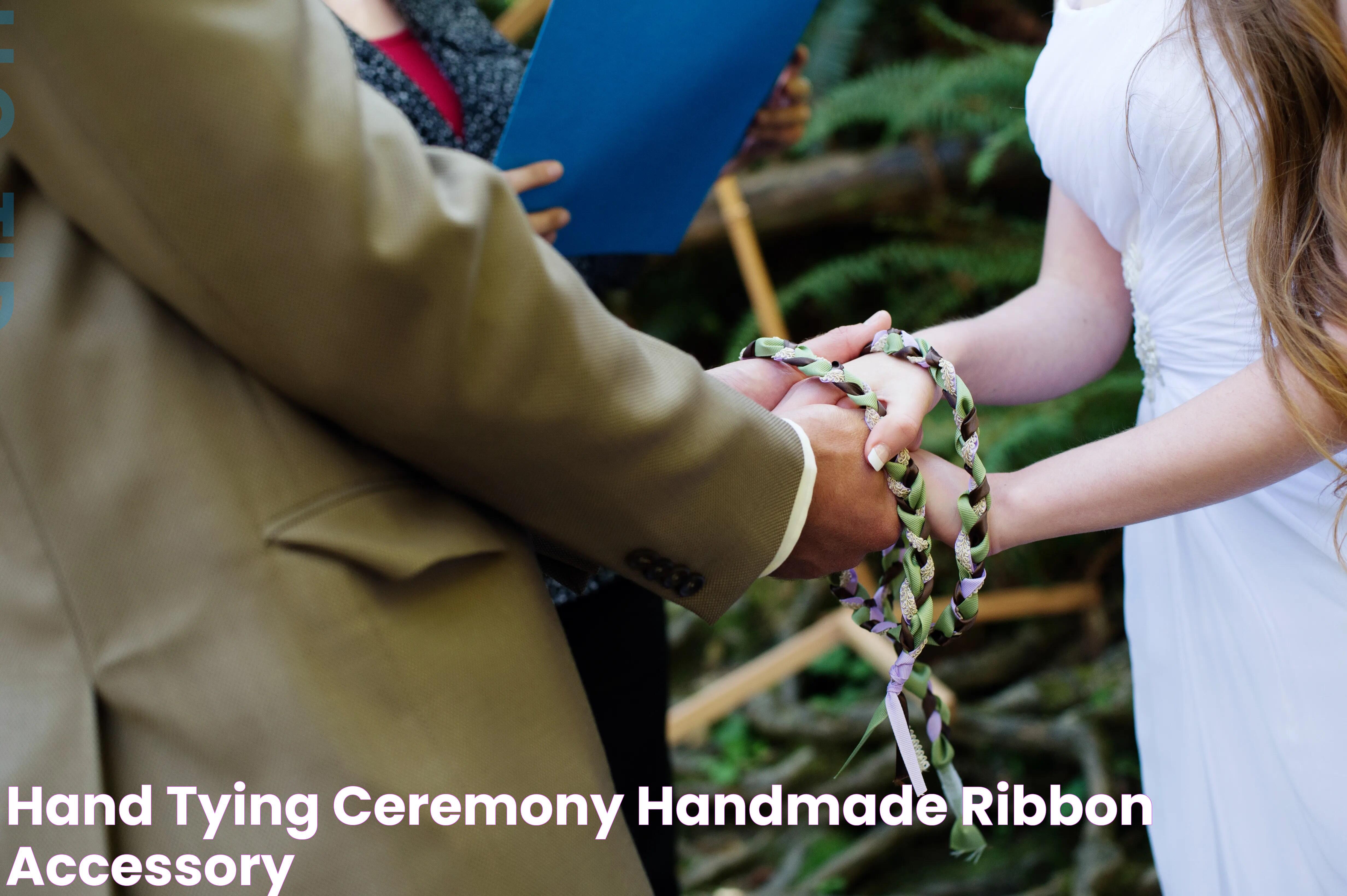 Hand Tying Ceremony, Handmade Ribbon Accessory