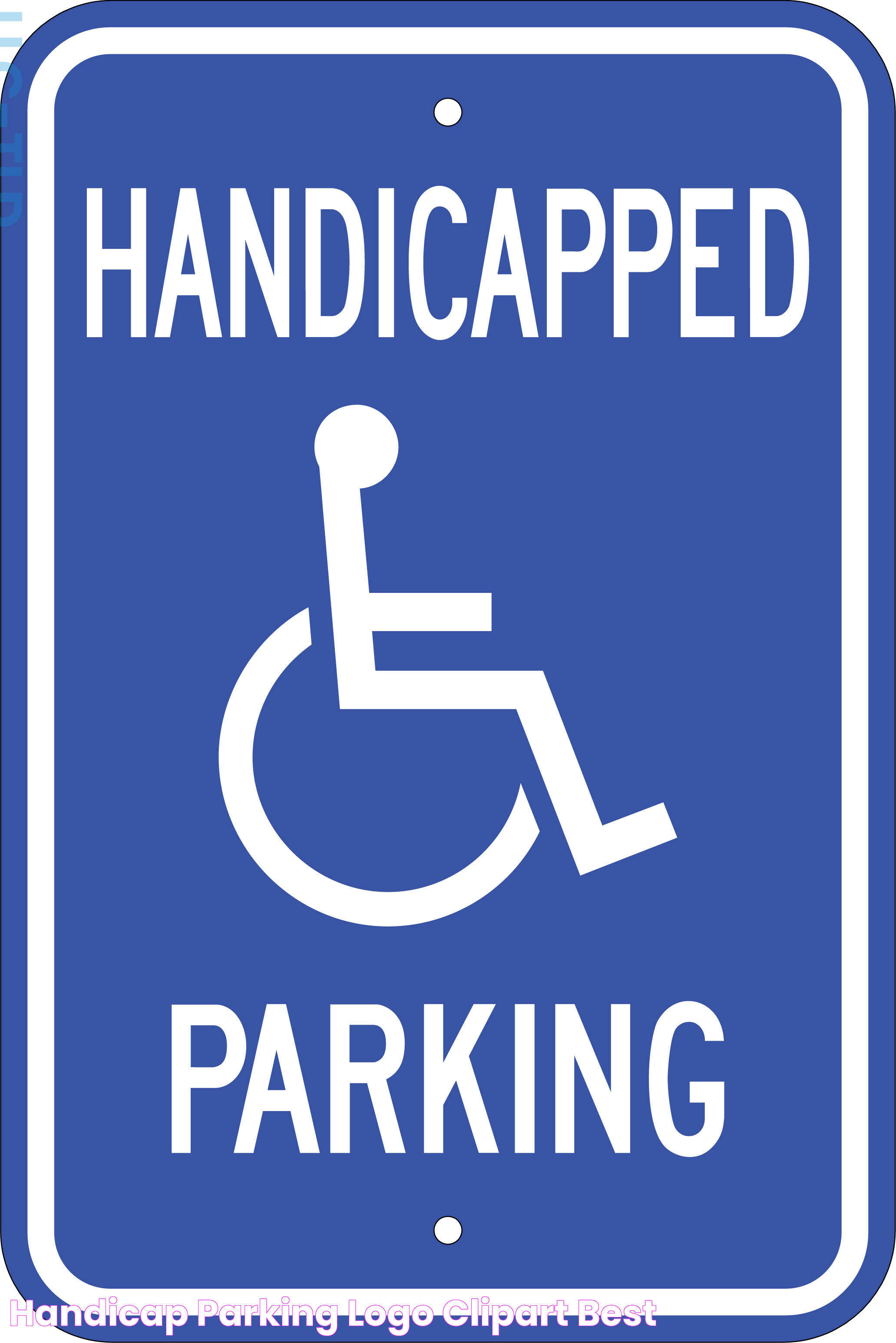 Handicap Parking Logo ClipArt Best